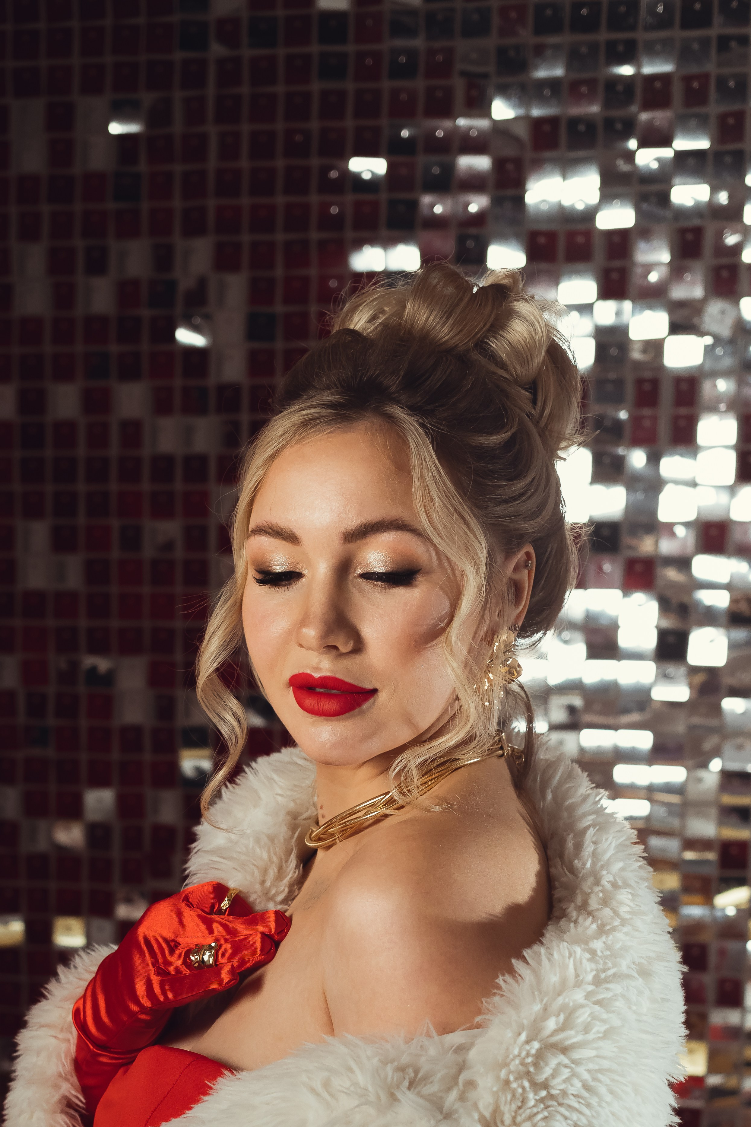 Новогодняя фотосессия в студии