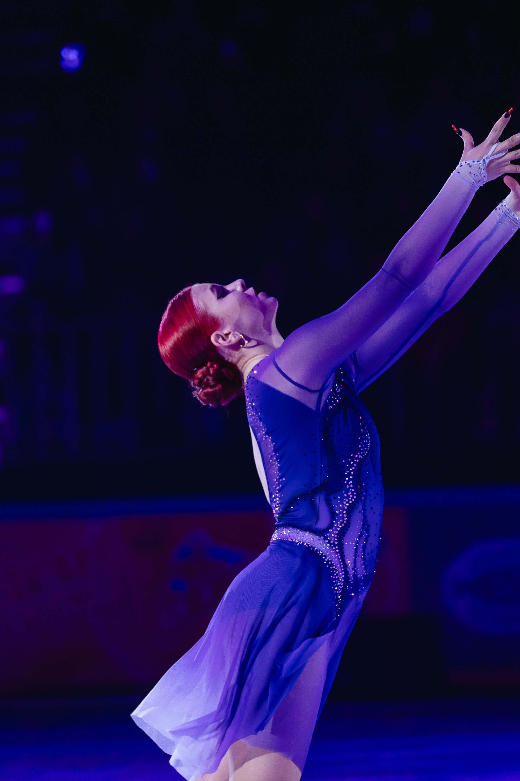 Шоу «Чемпионы на льду» в Новосибирске. Воробьева Ксения — Спортивный и танцевальный фотограф Новосибирск