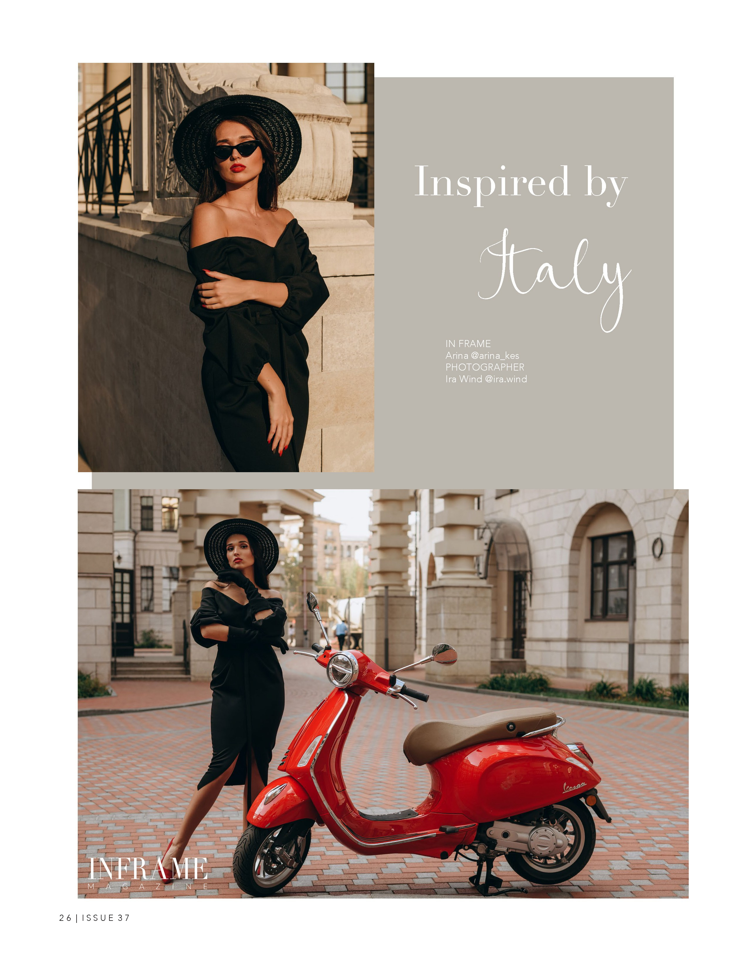 Publications. Art-photographer Ira Wind