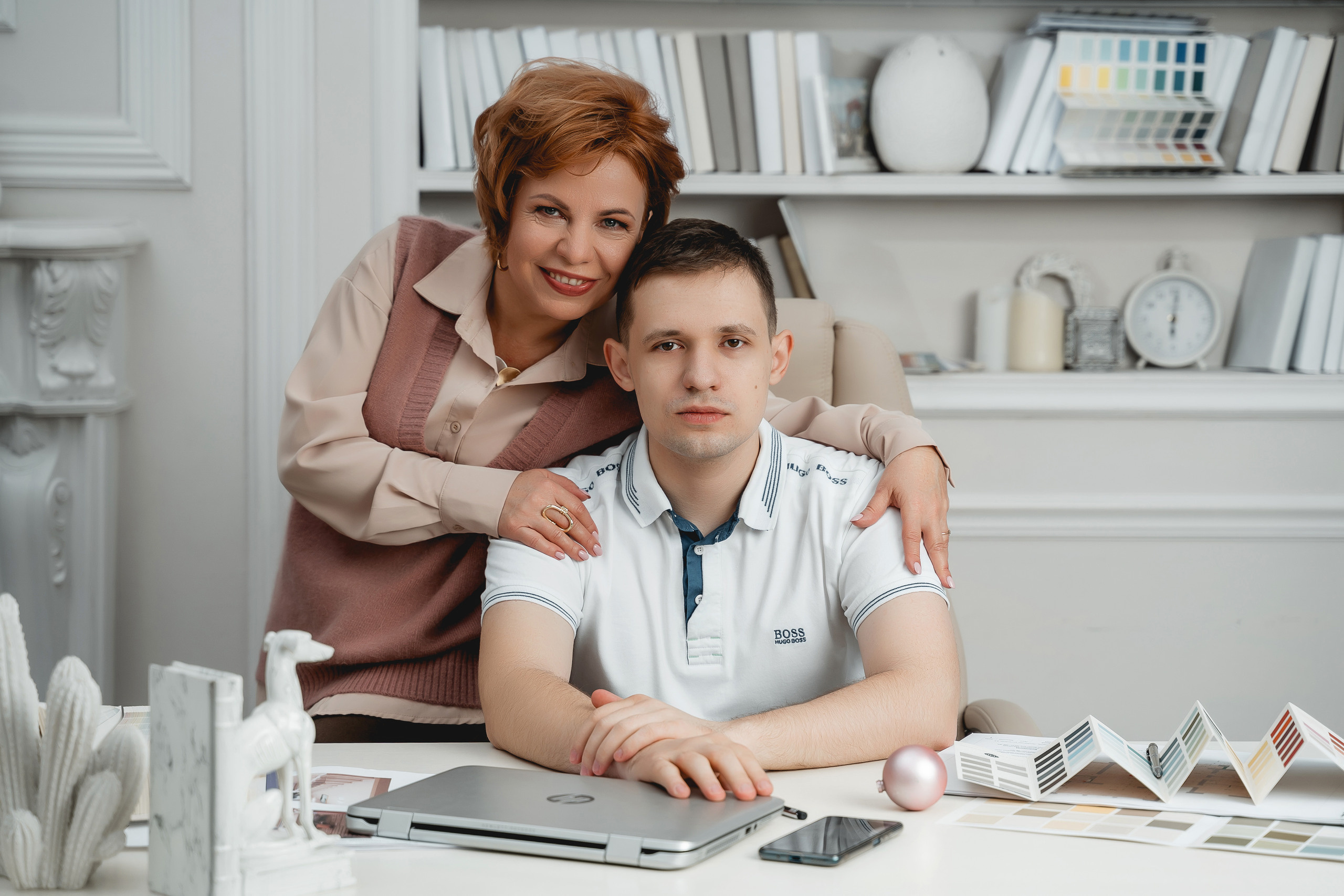 Портретная бизнес фотосессия для дизайнера интерьеров (контент съемка)