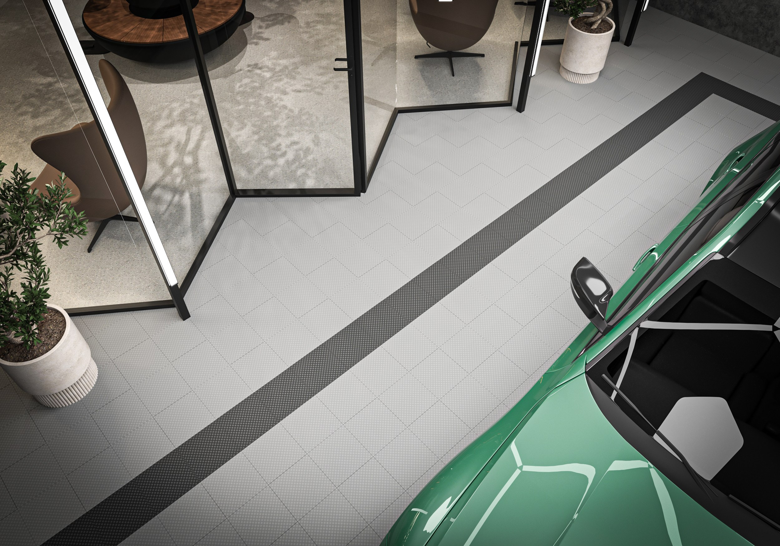 KS Autohouse — Автомоечно-детейлинговый комплекс, г. Санкт-Петербург. Дизайн интерьера и экстерьера в Санкт-Петербурге Яна Емельянова