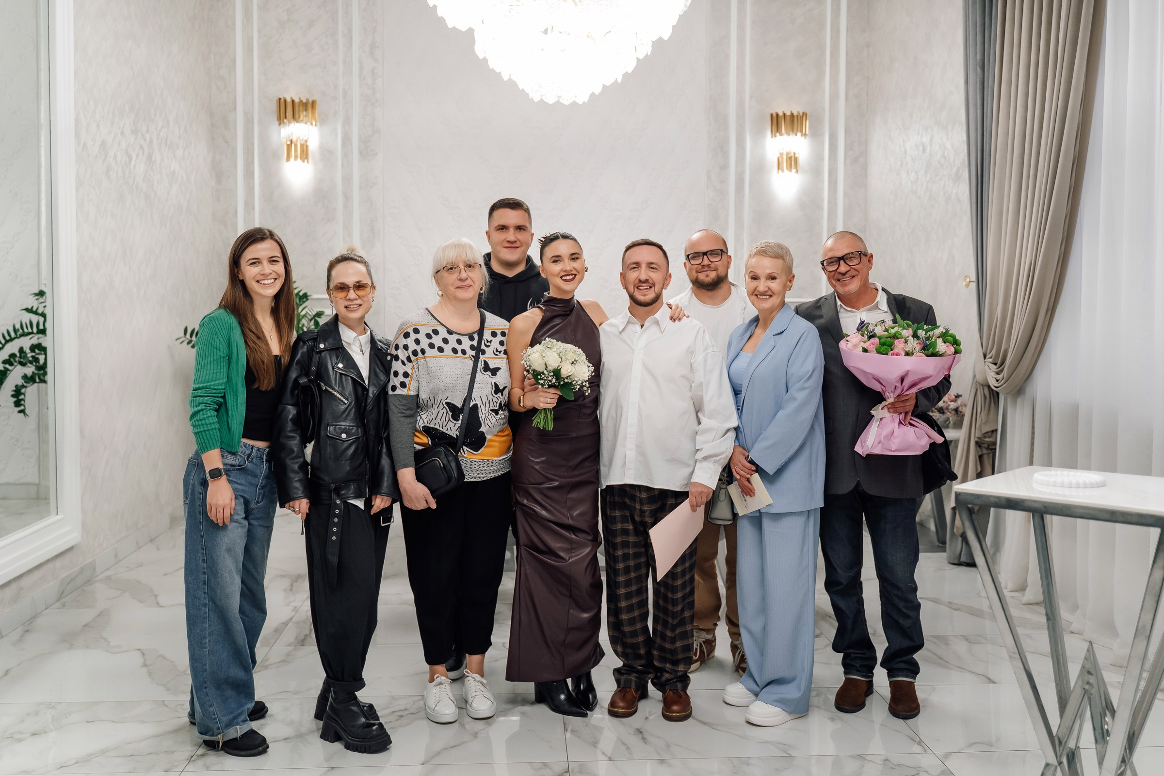 Осенняя свадьба в Кутузовском ЗАГСе Москвы