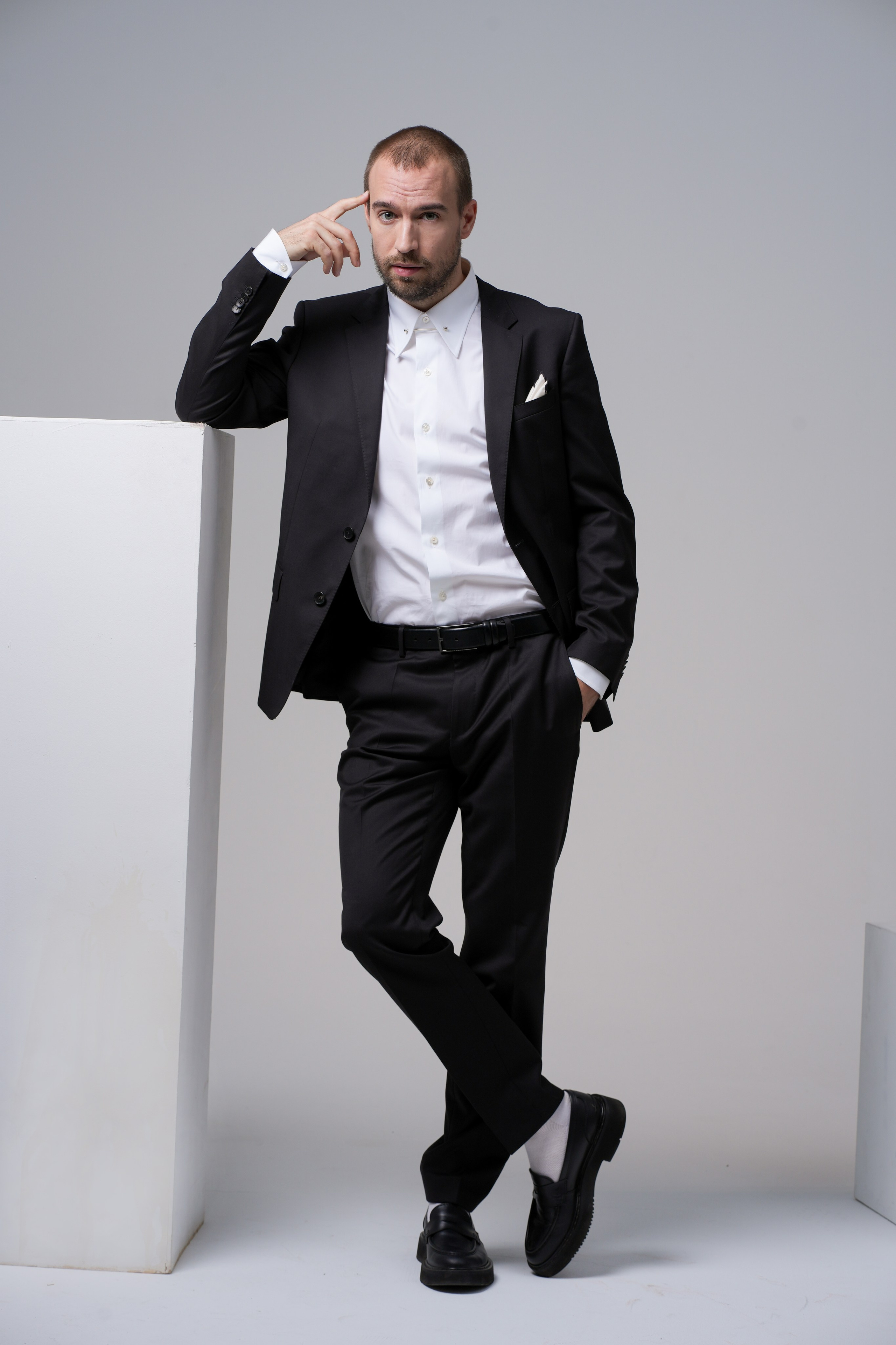 Петр актёрские фото. Портретная съемка в Москве, студийный фотограф Игорь Фомин