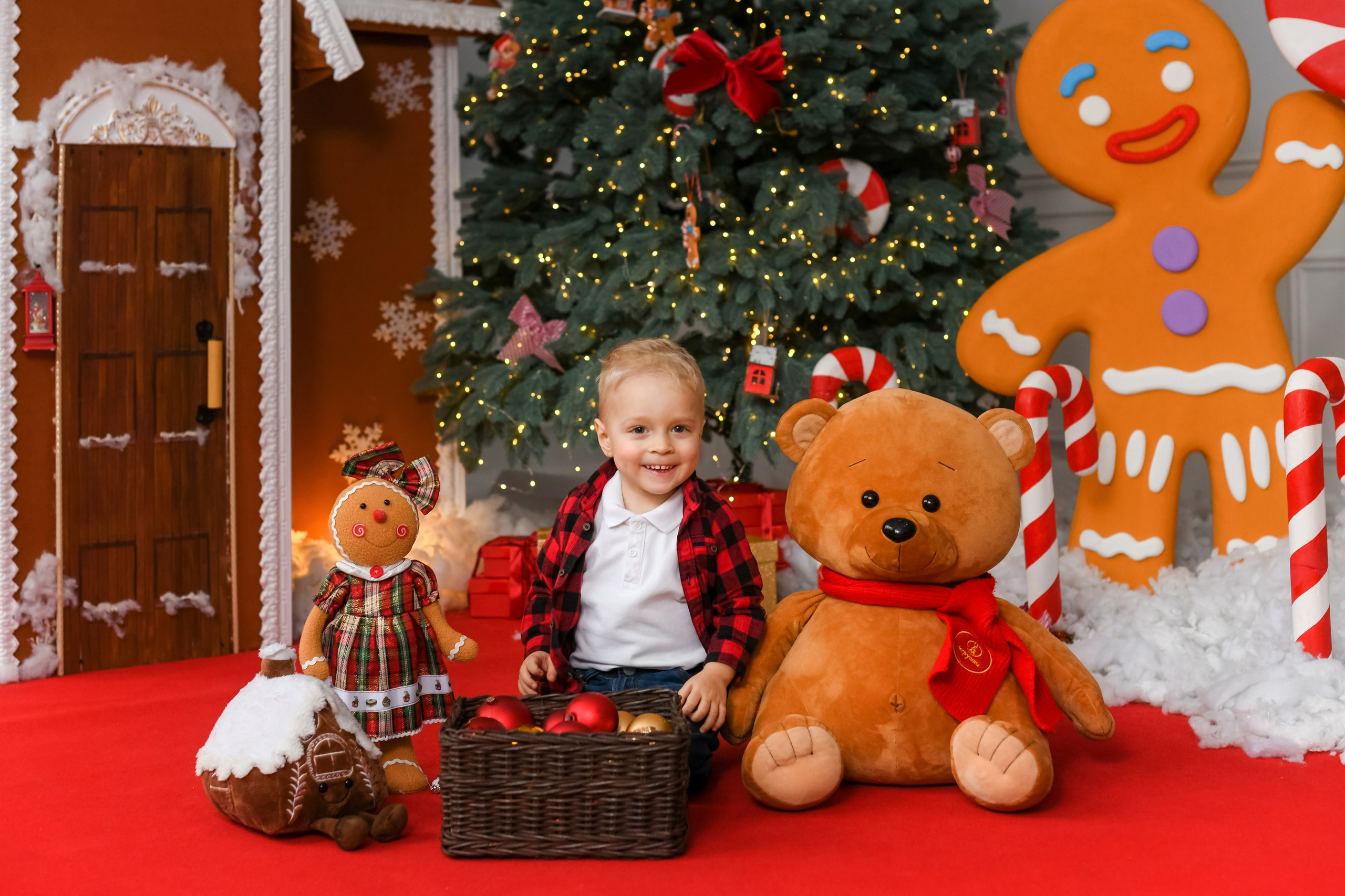 Новогодняя семейная фотосессия! Галина с Максимом и Матвеем!. Детский фотограф в Донецке Марина Пилипенко