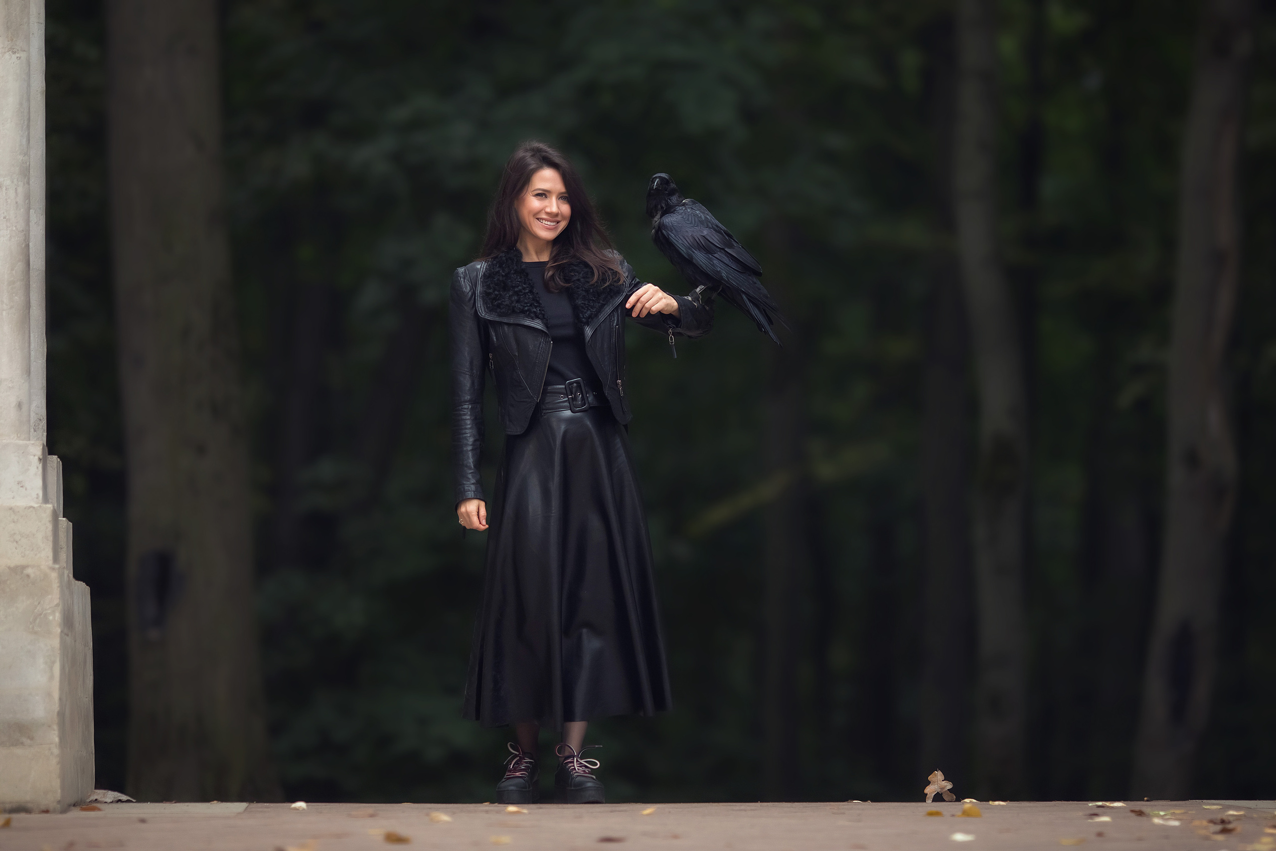 Raven. Children’s and family photographer Ekaterina Ureva in Moscow