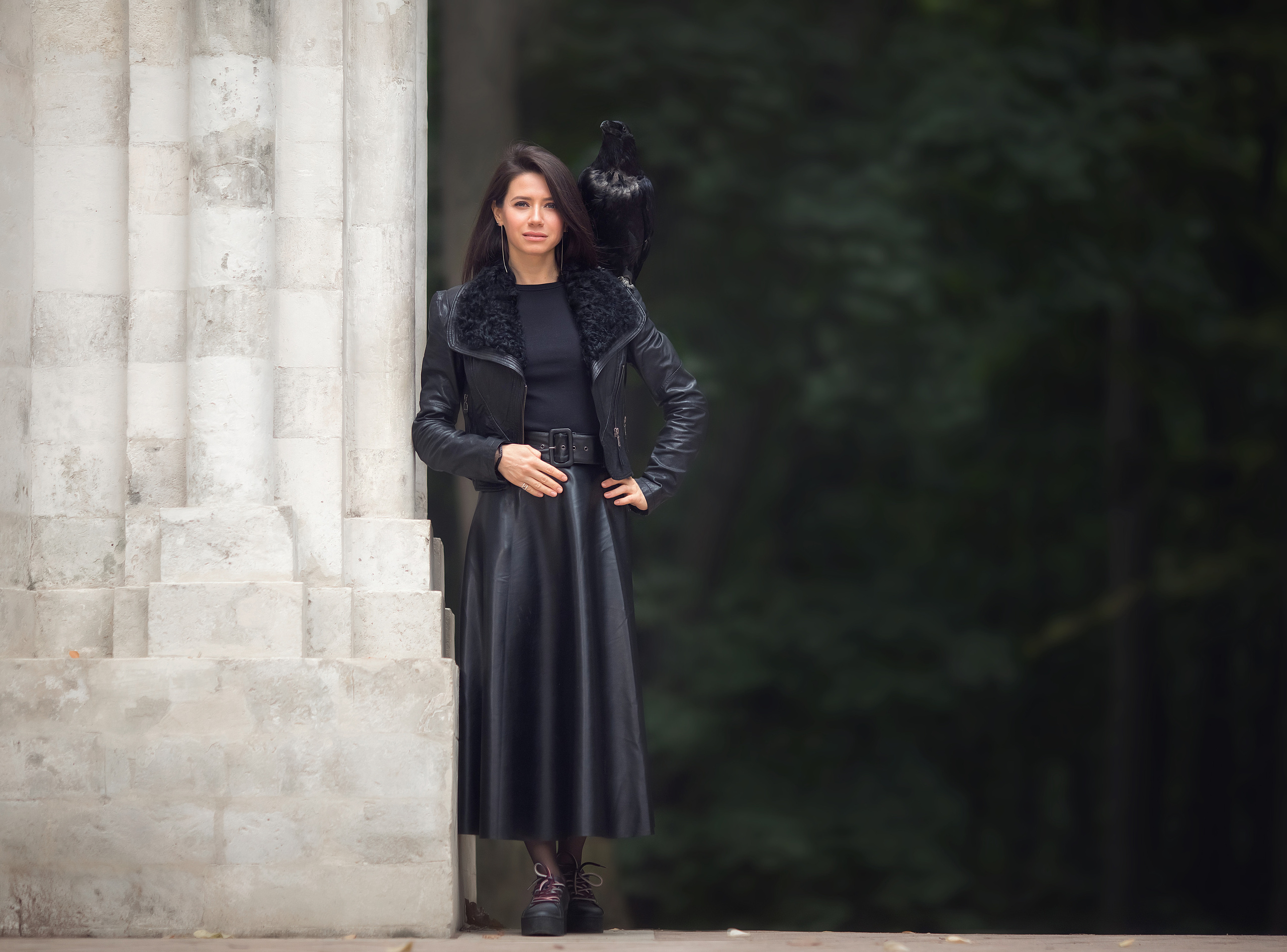 Raven. Children’s and family photographer Ekaterina Ureva in Moscow