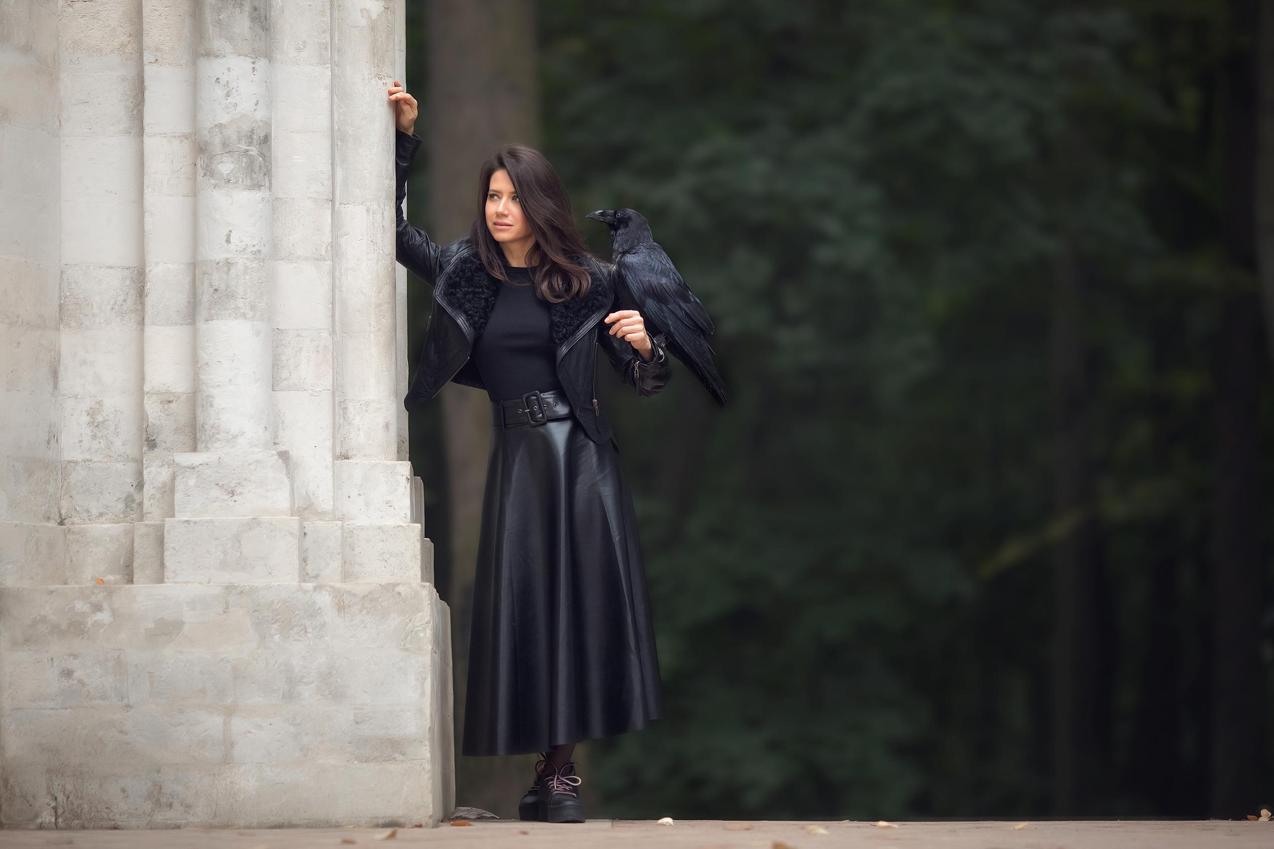 Raven. Children’s and family photographer Ekaterina Ureva in Moscow