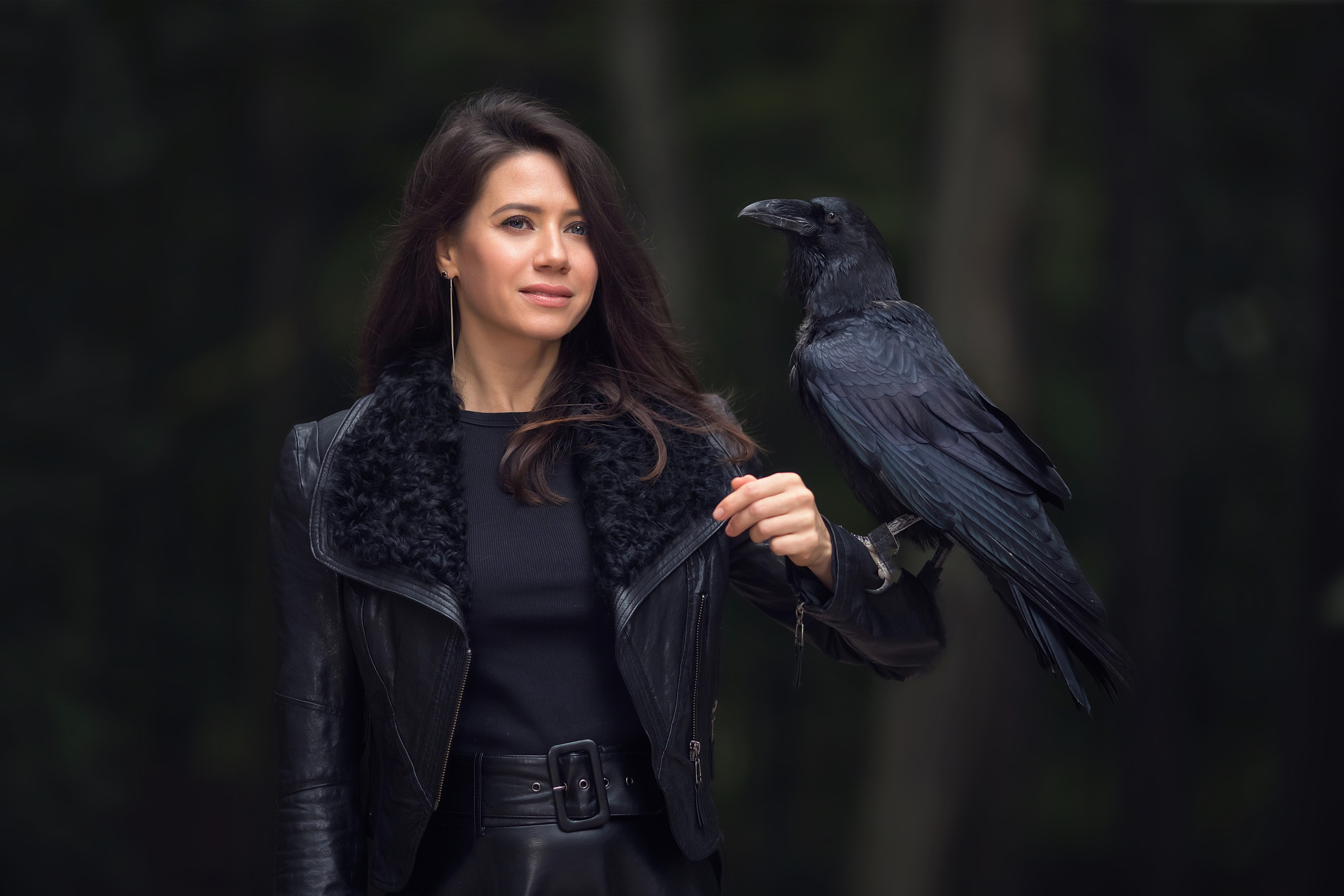Raven. Children’s and family photographer Ekaterina Ureva in Moscow