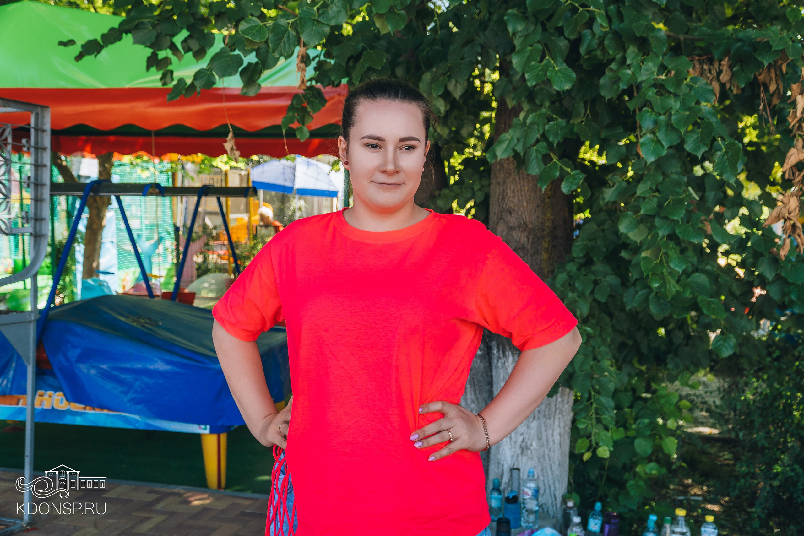 Детская зарядка со спортсменом. Новотитаровский Дом культуры