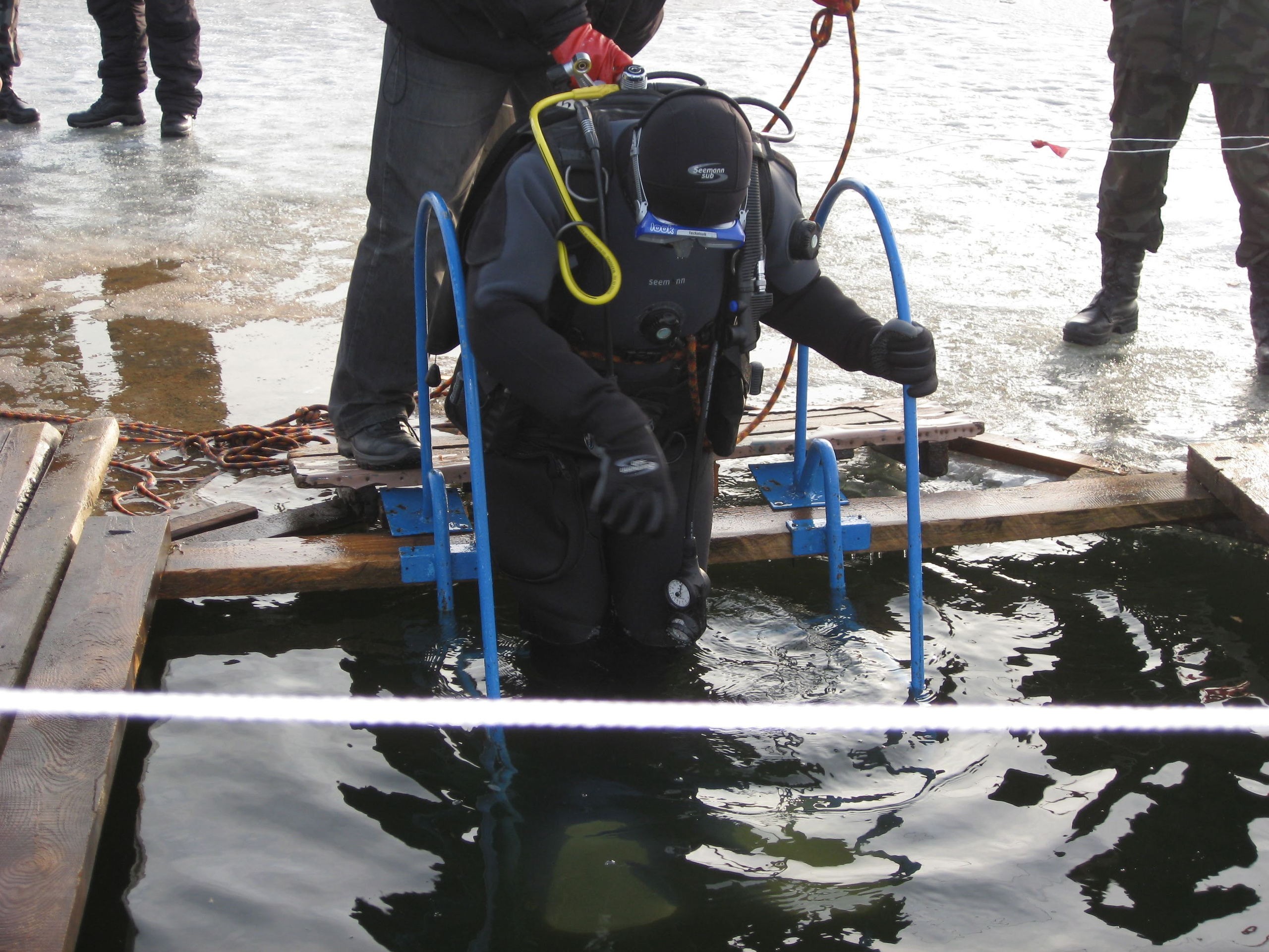 Курс Ice Diver. Дайвинг-клуб «Капитан Морган», Беларусь