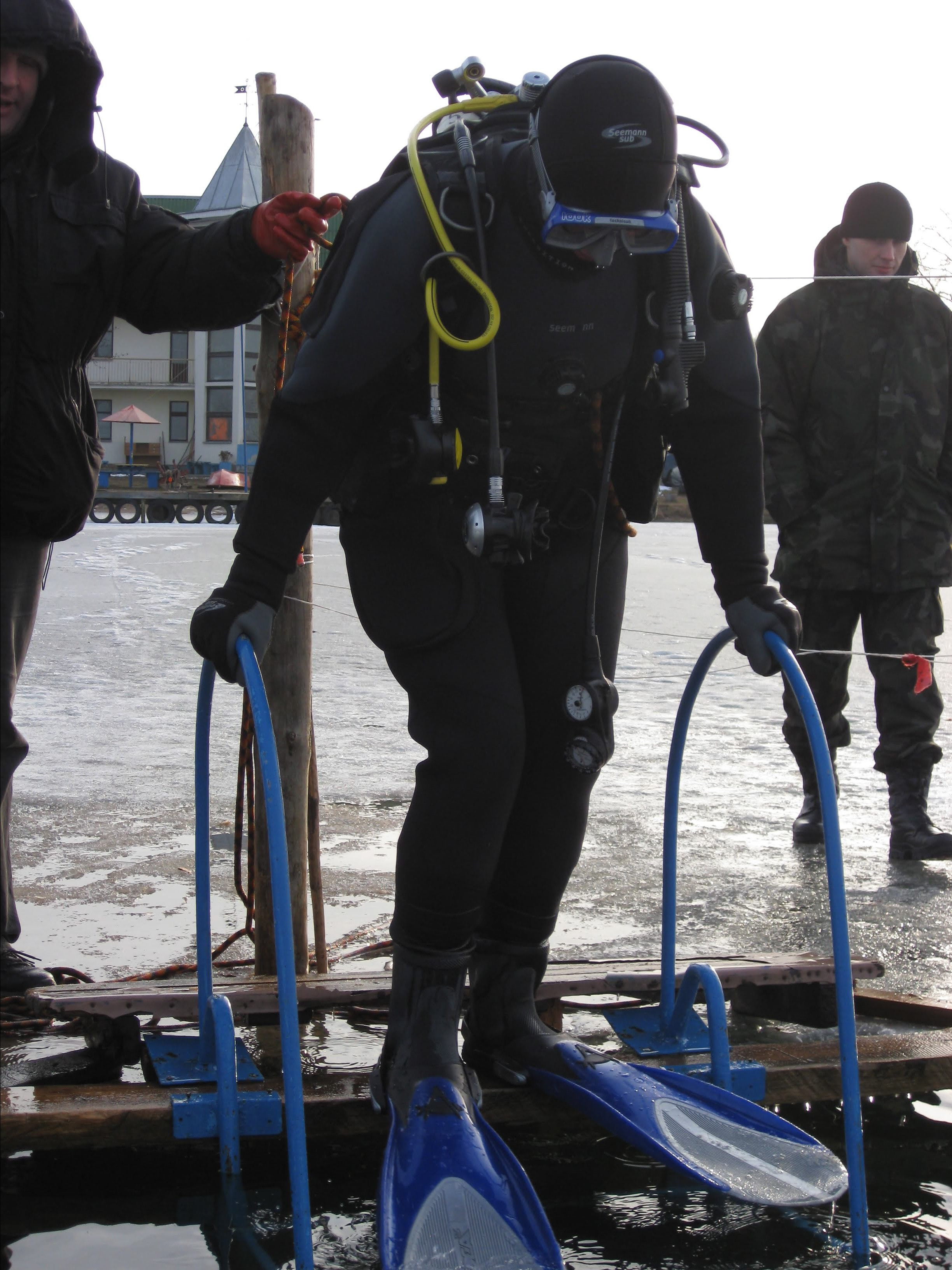 Курс Ice Diver. Дайвинг-клуб «Капитан Морган», Беларусь