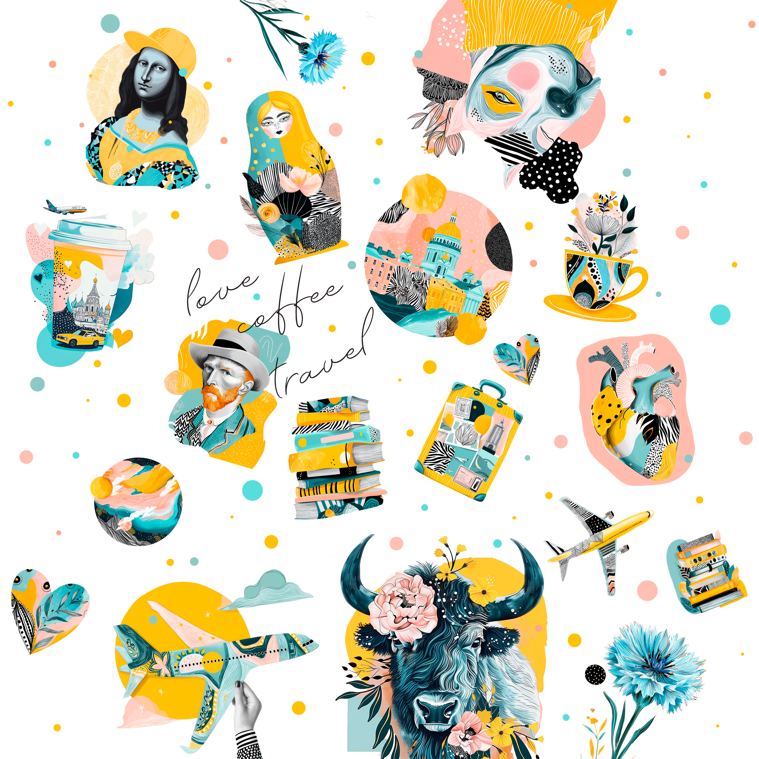Love. Coffee. Travel. AI-художник, контентмейкер, режиссёр Наталия Жданович