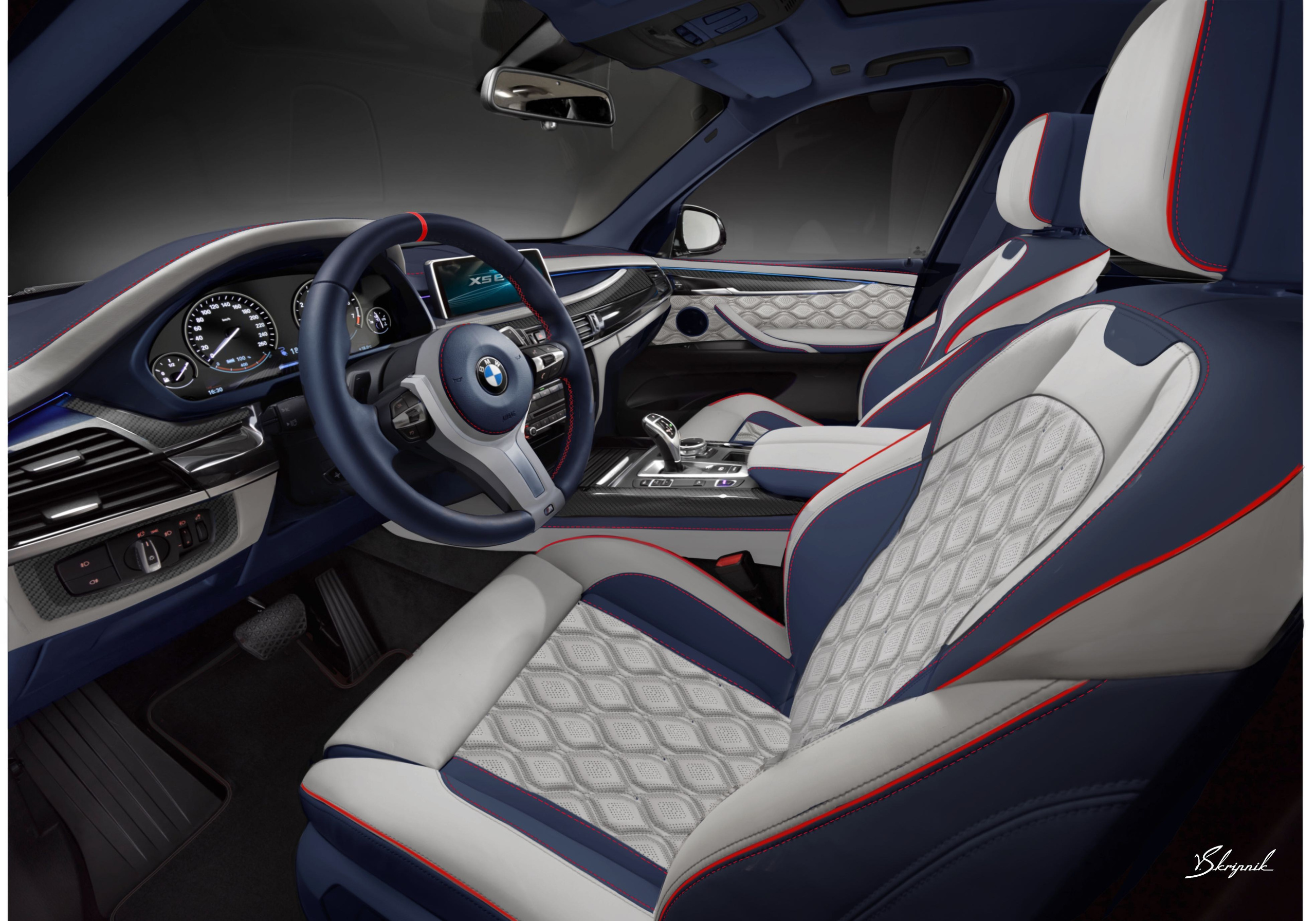 BMW X5 F15. Design Yachts and Cars