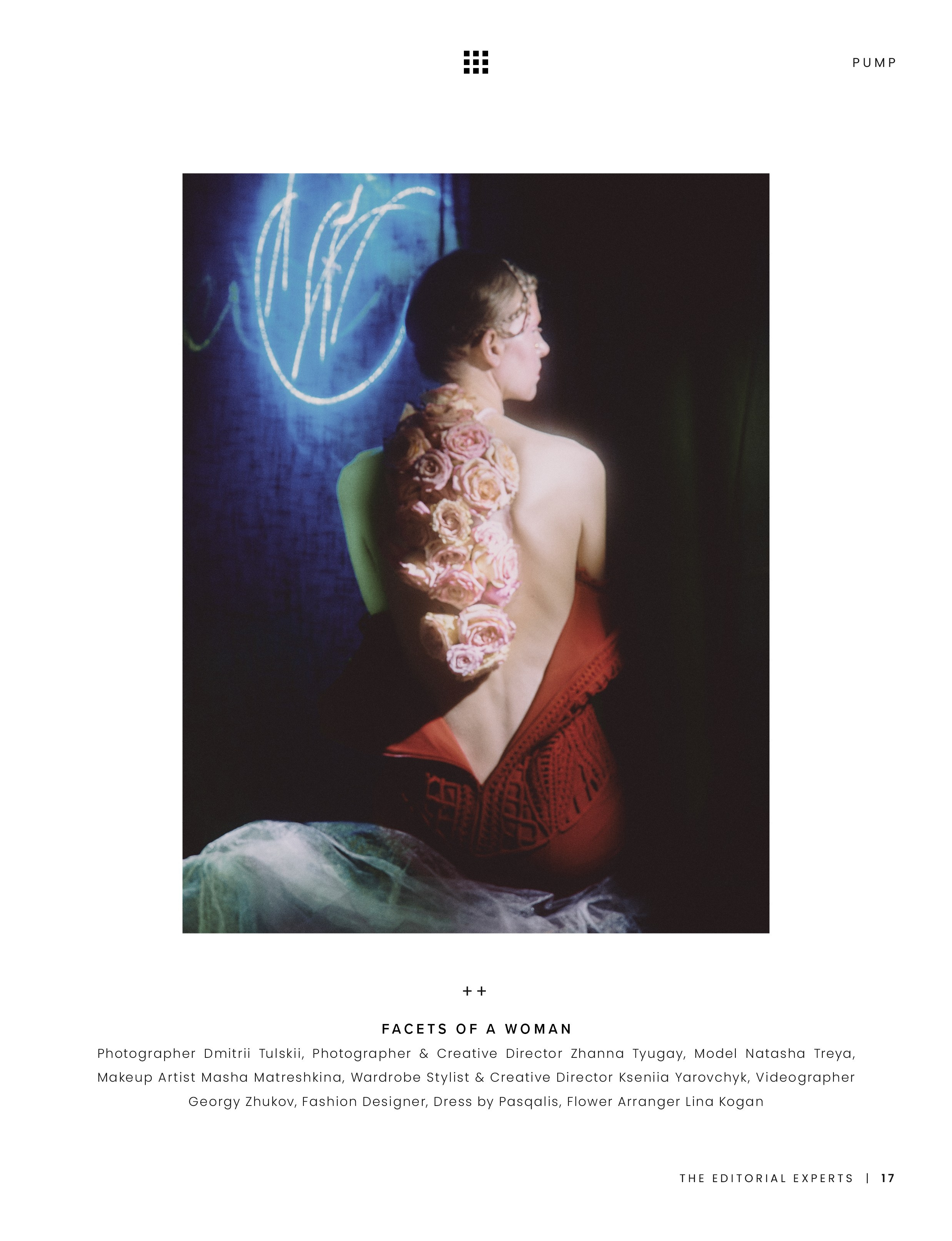 FACET OF A WOMEN. THE PAINTED MUSE. EDITORIAL. JULY 2026. Zhanna Tyugay is a fashion photographer, visual artist and film maker based in Novi Sad