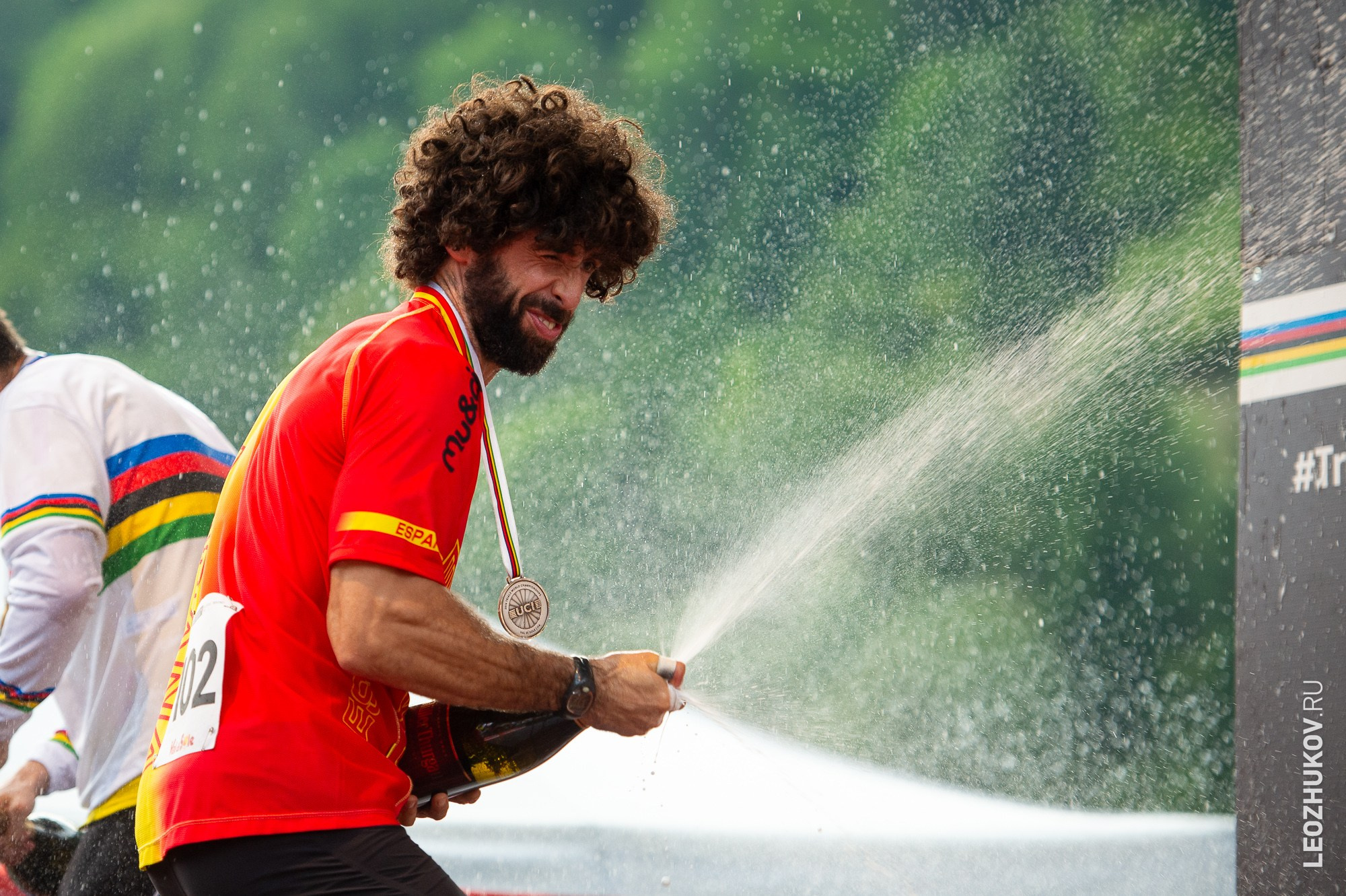 UCI Trials World Championships 2016 — finals. Sports photographer Leonid Zhukov