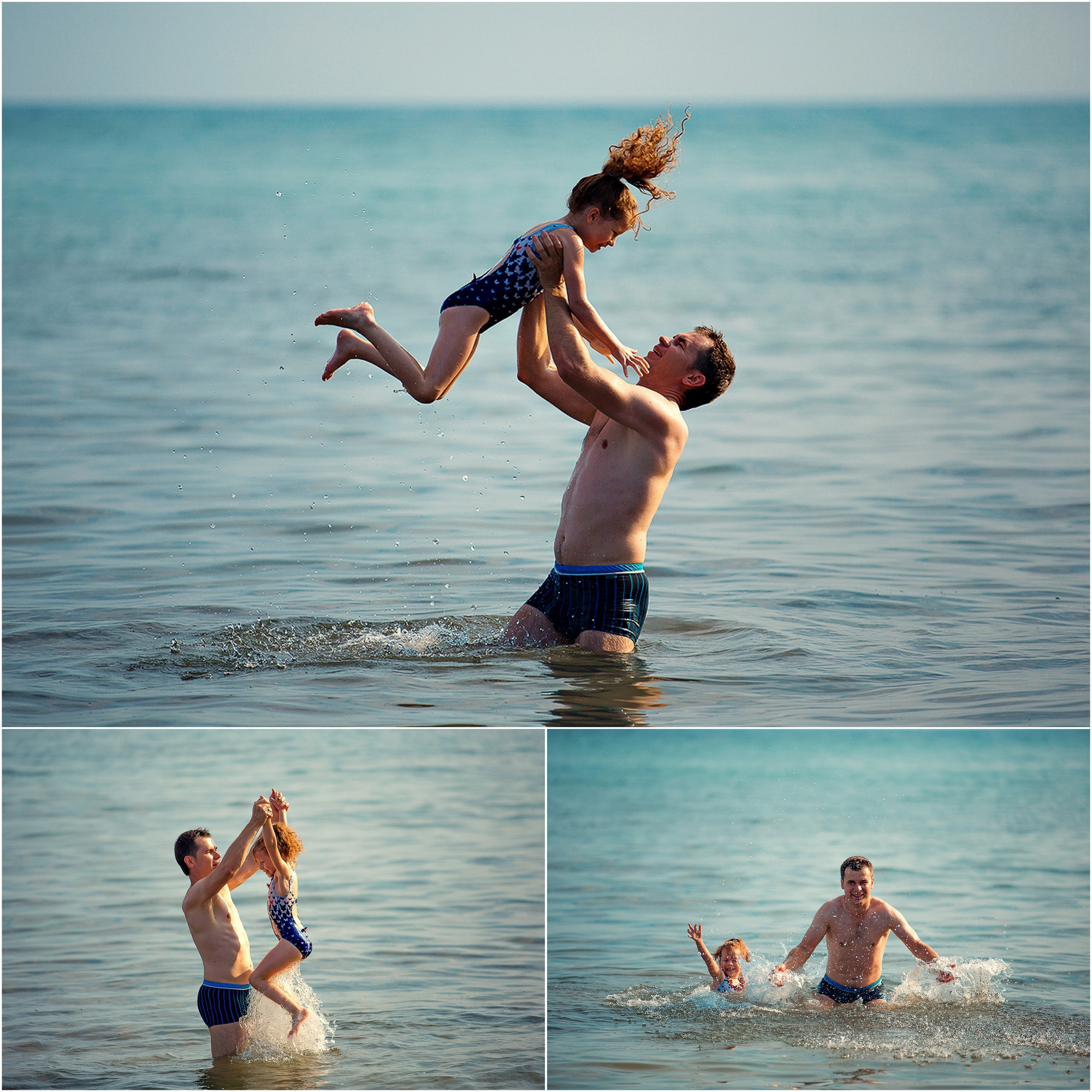 Семейная фотосессия на море