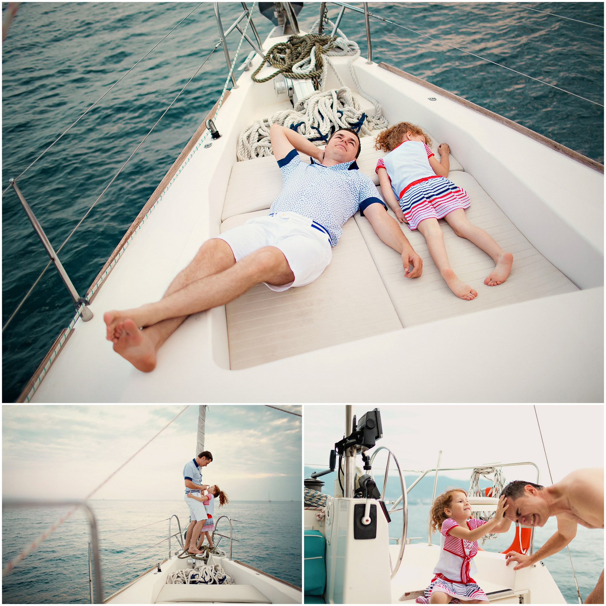 Семейная фотосессия на море