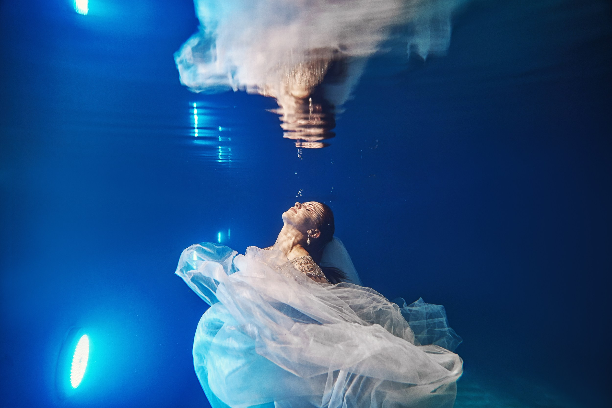 Подводная фотосессия в бассейне г. Ярославль. Фотограф Михаил Семенов