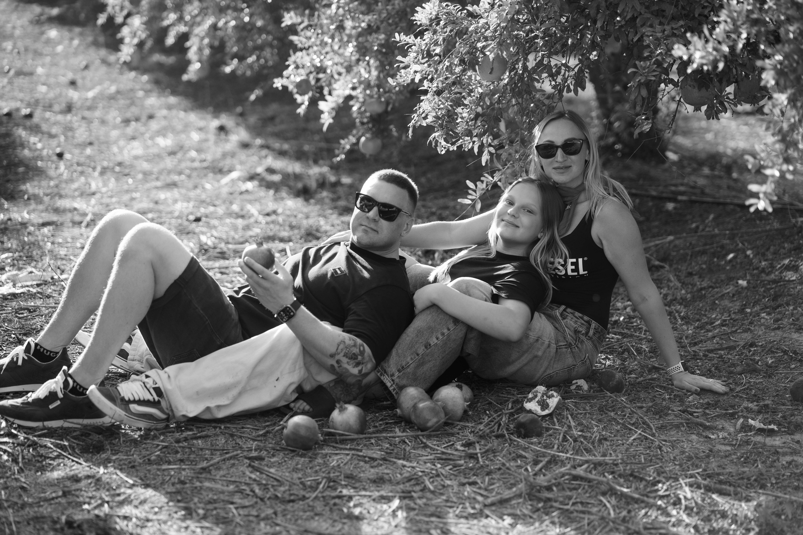 Гранатовый Сад Семья Ирины. Семейный и детский фотограф в Израиле и Москве Дорошок Надя