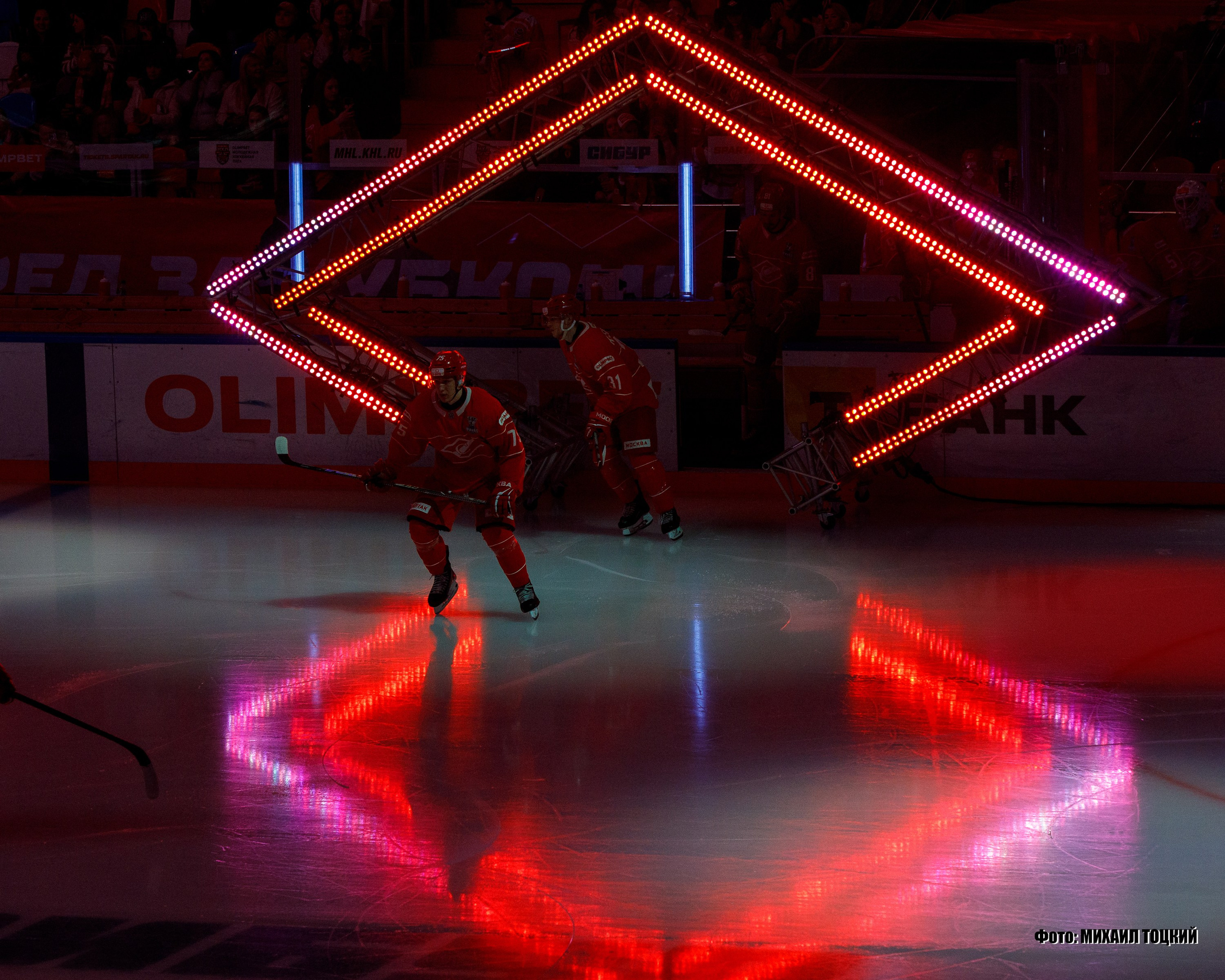 Фоторепортаж Финала Кубка Харламова. МХК Спартак (Москва) — СКА-1946 (Санкт-Петербург). Михаил Тоцкий портретный и репортажный фотограф в Москве