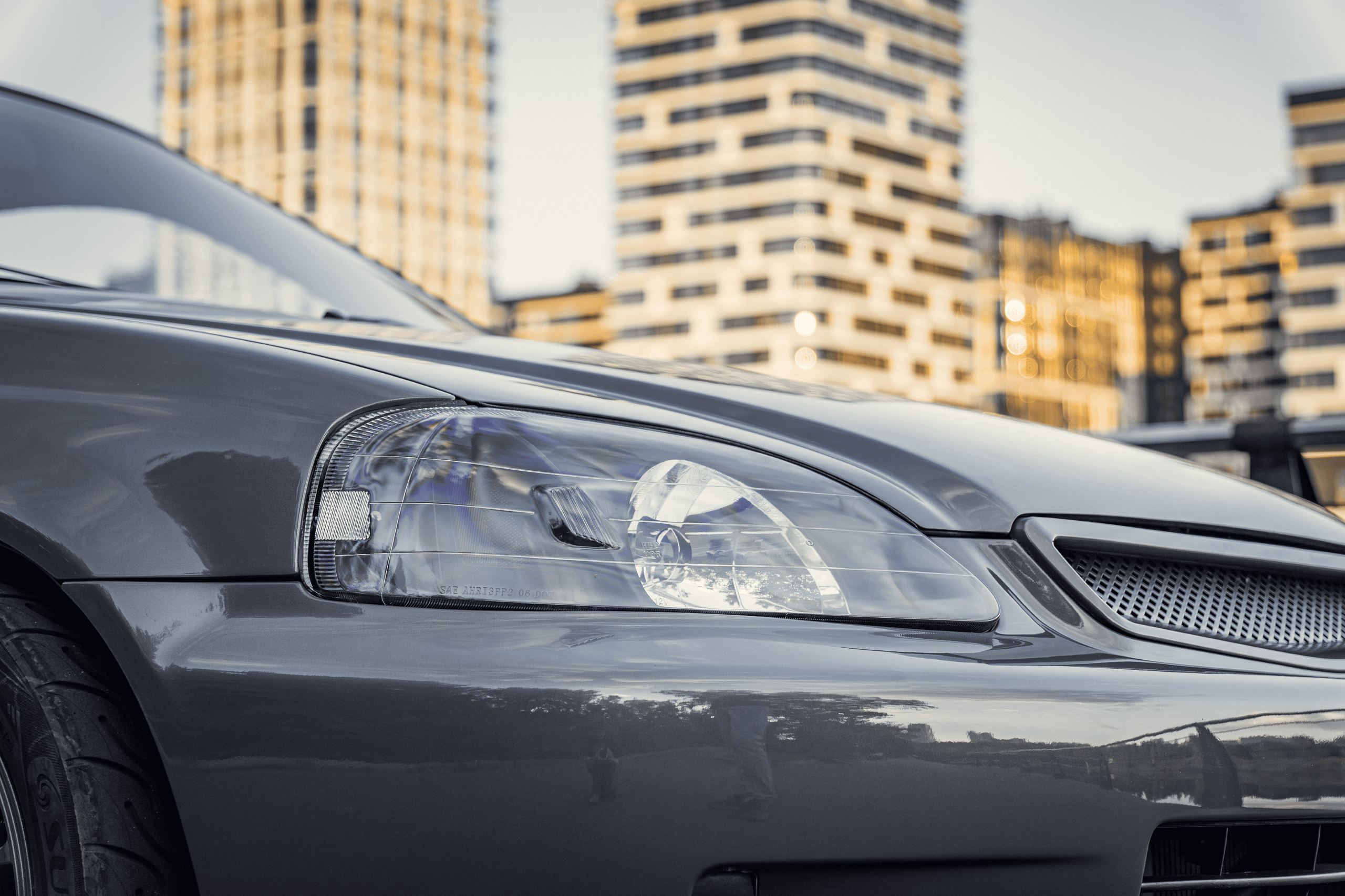 Honda Civic VI: безупречная серая мышка