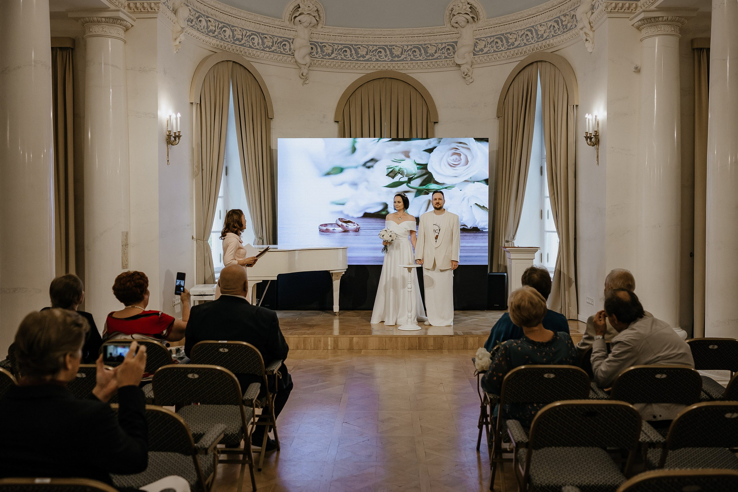 Свадебная роспись в Усадьбе Васильчиковых