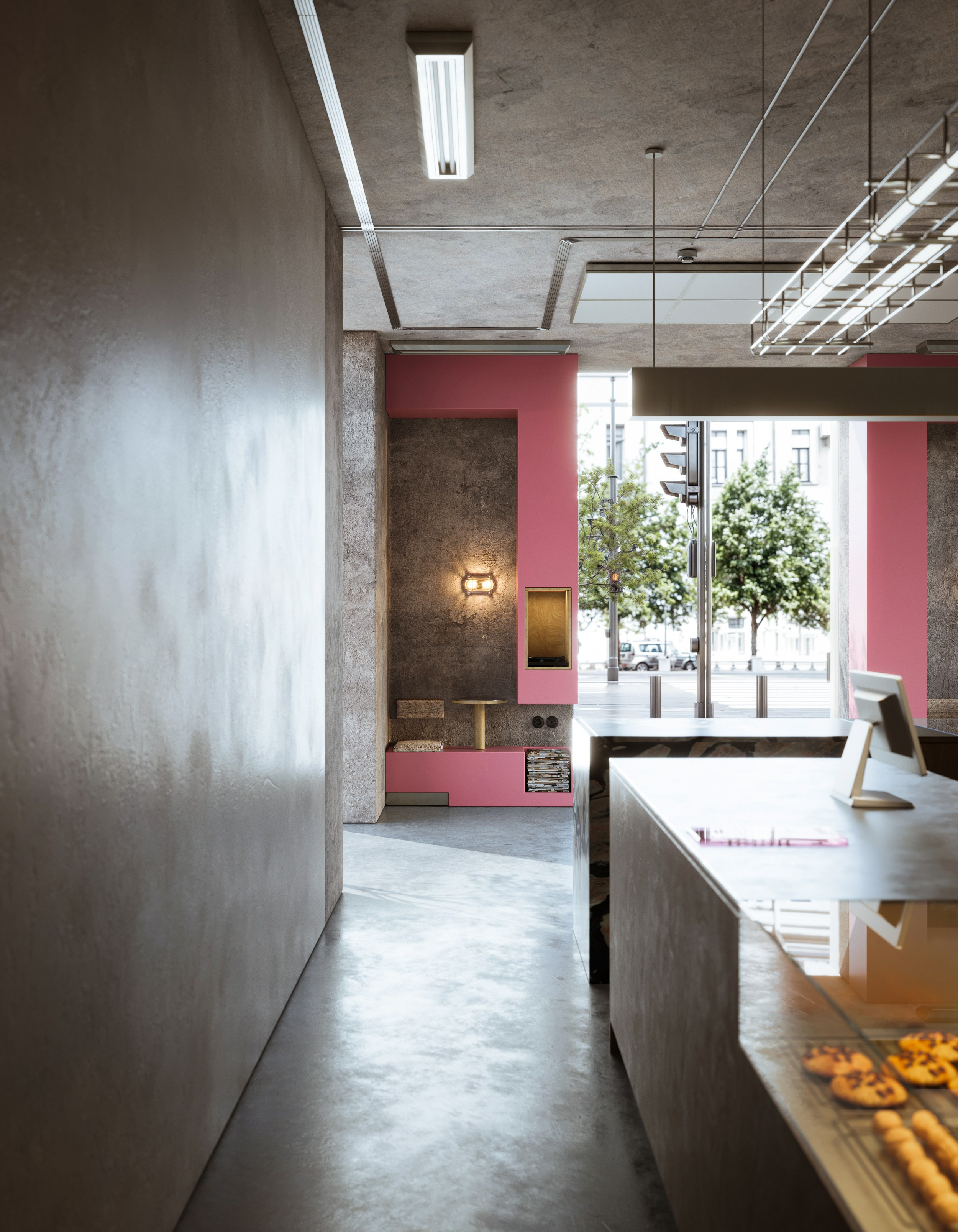 Дизайн-проект интерьера кафе Oreshek cafe