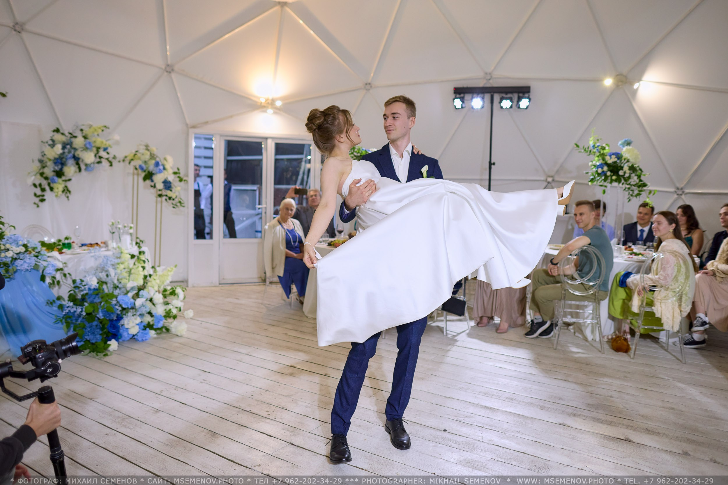 Анонс Свадьбы Марии и Арсения. Photographer for business Mikhail Semenov. Aqua photo studio, photo school