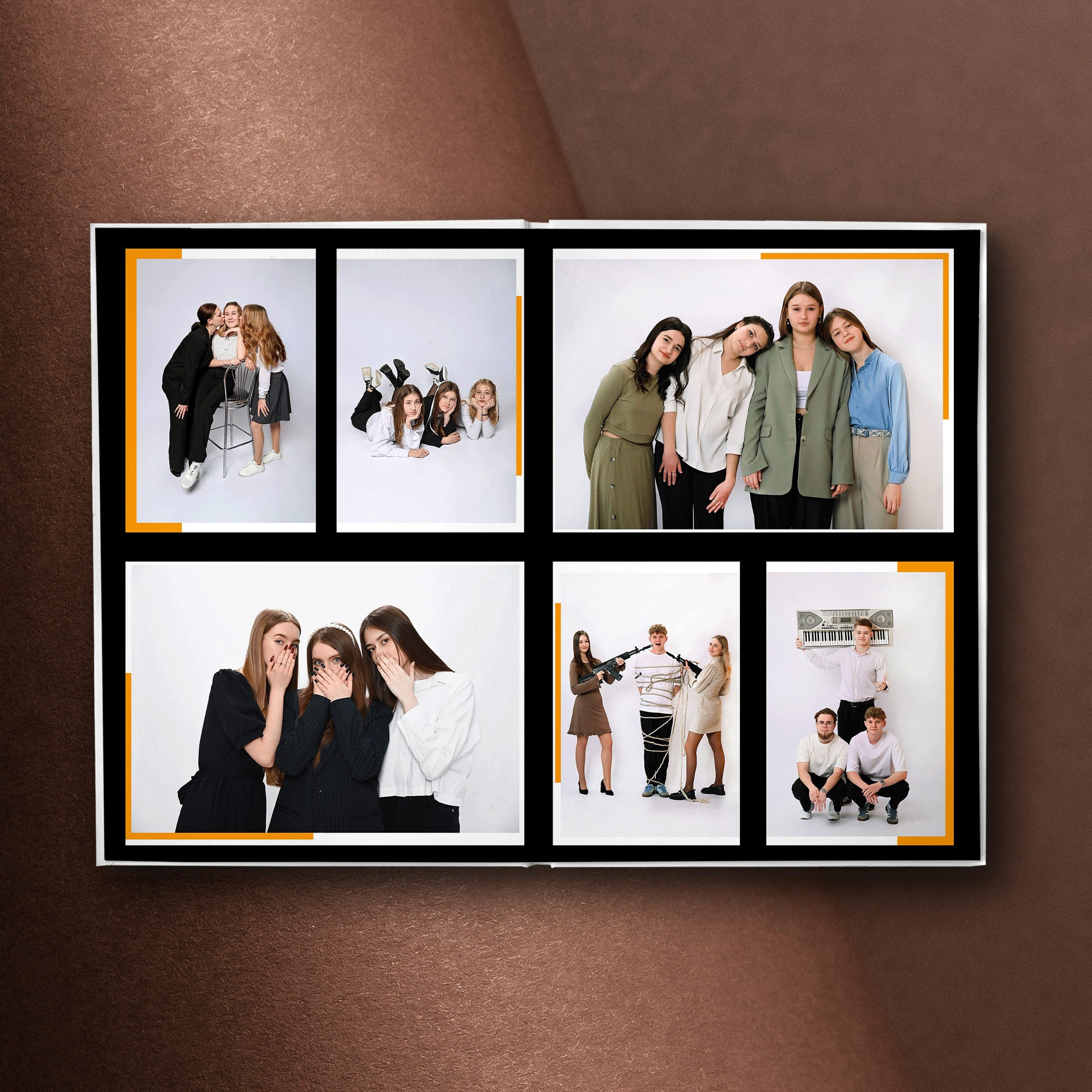 Выпускной альбом со студийной съемкой школьников в фотостудии. Выпускные альбомы Брянск. Фотостудия выпускных альбомов