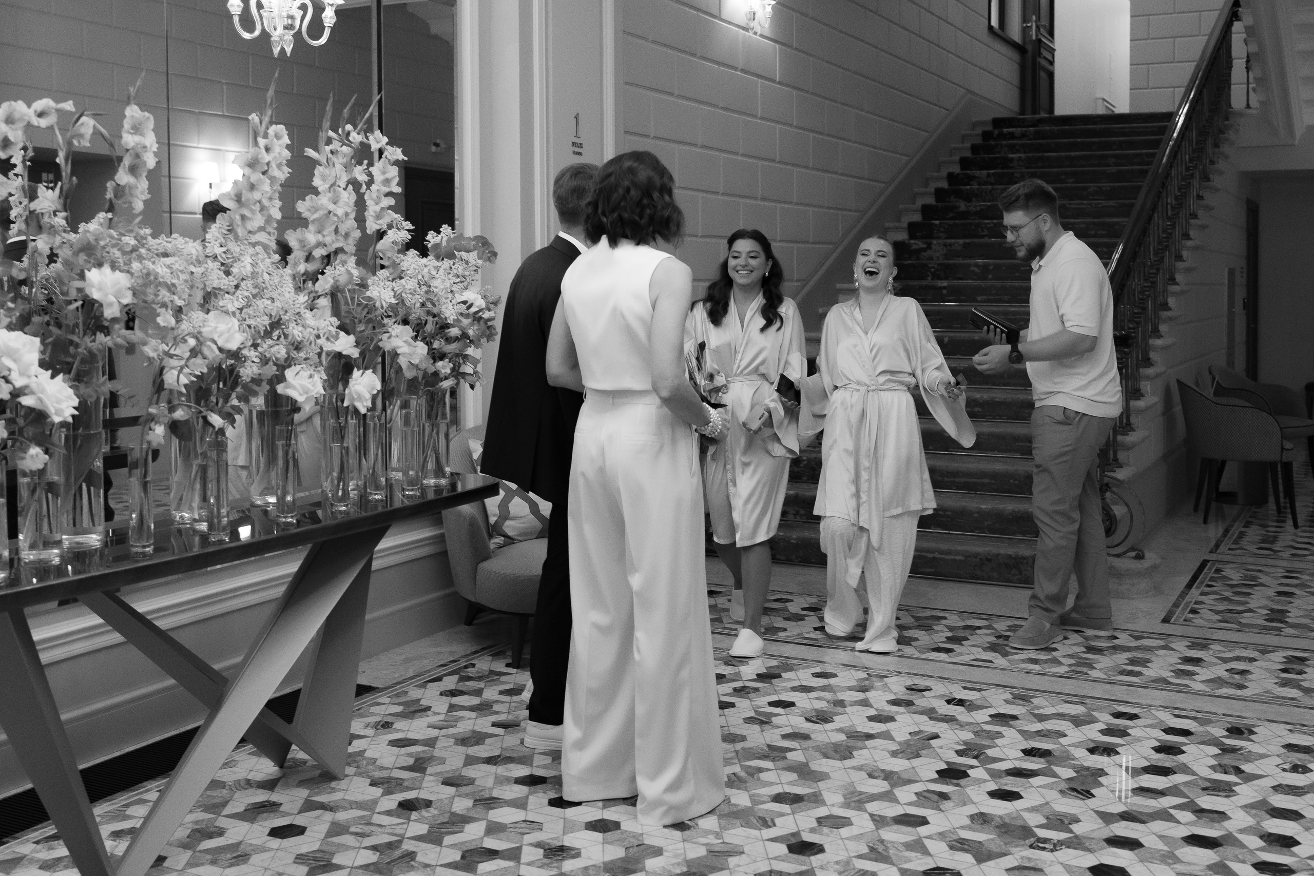 Свадьба Ольги и Дениса — церемония на Фурштатской и прогулка у Исаакия. Свадебный фотограф Дмитрий Родионов — Санкт-Петербург и Ленинградская область