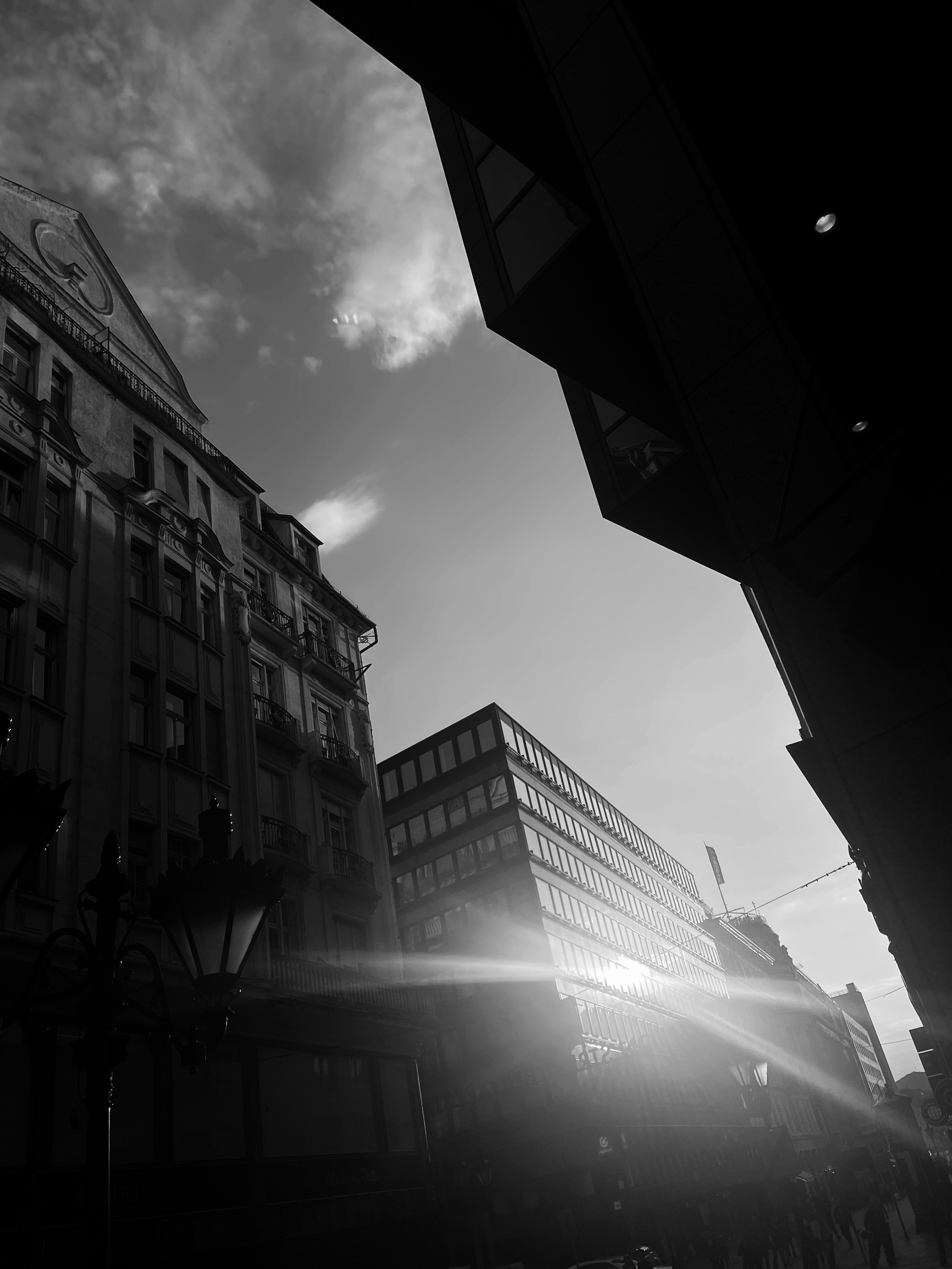 sunny day in the city