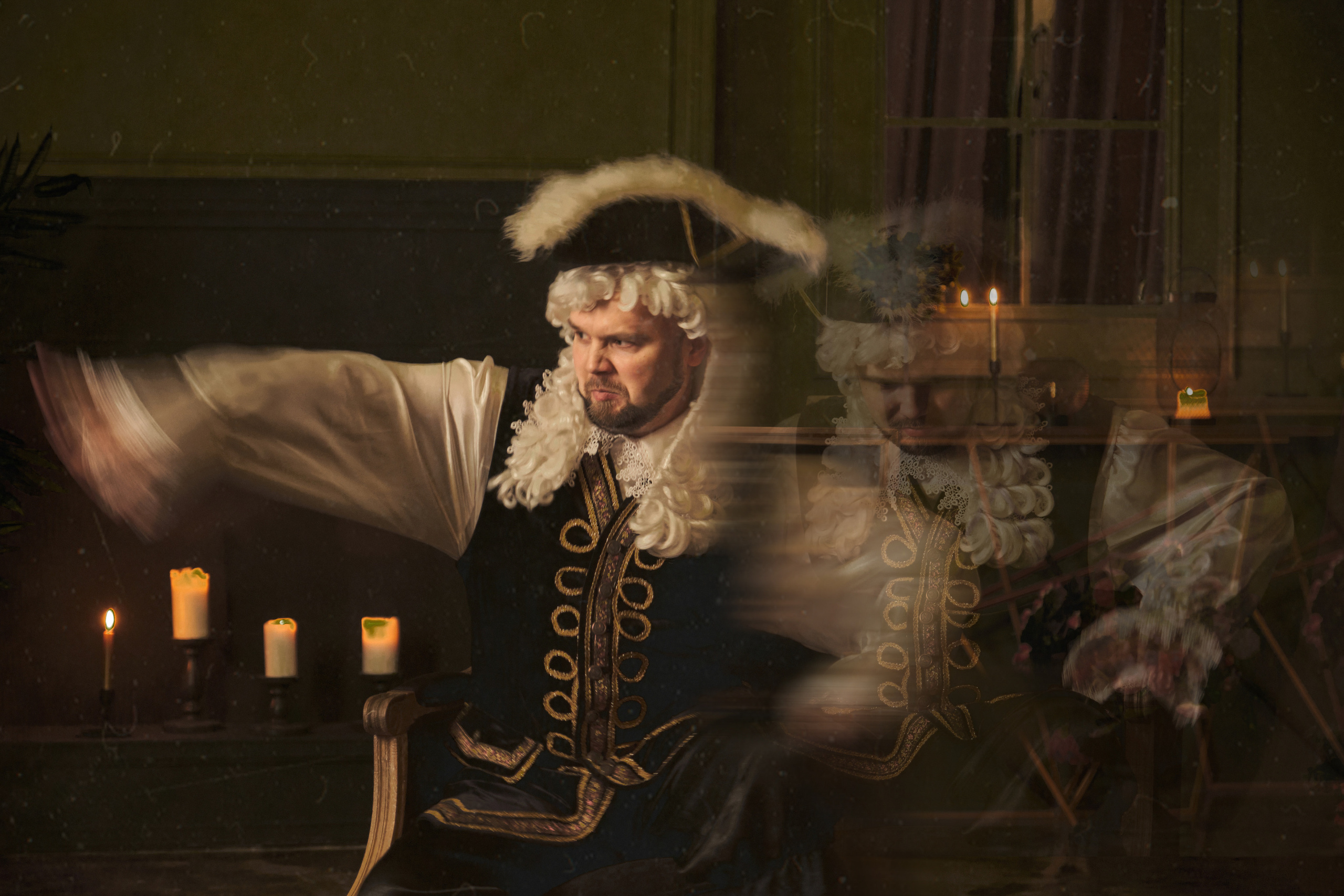 Креативная мужская фотосессия