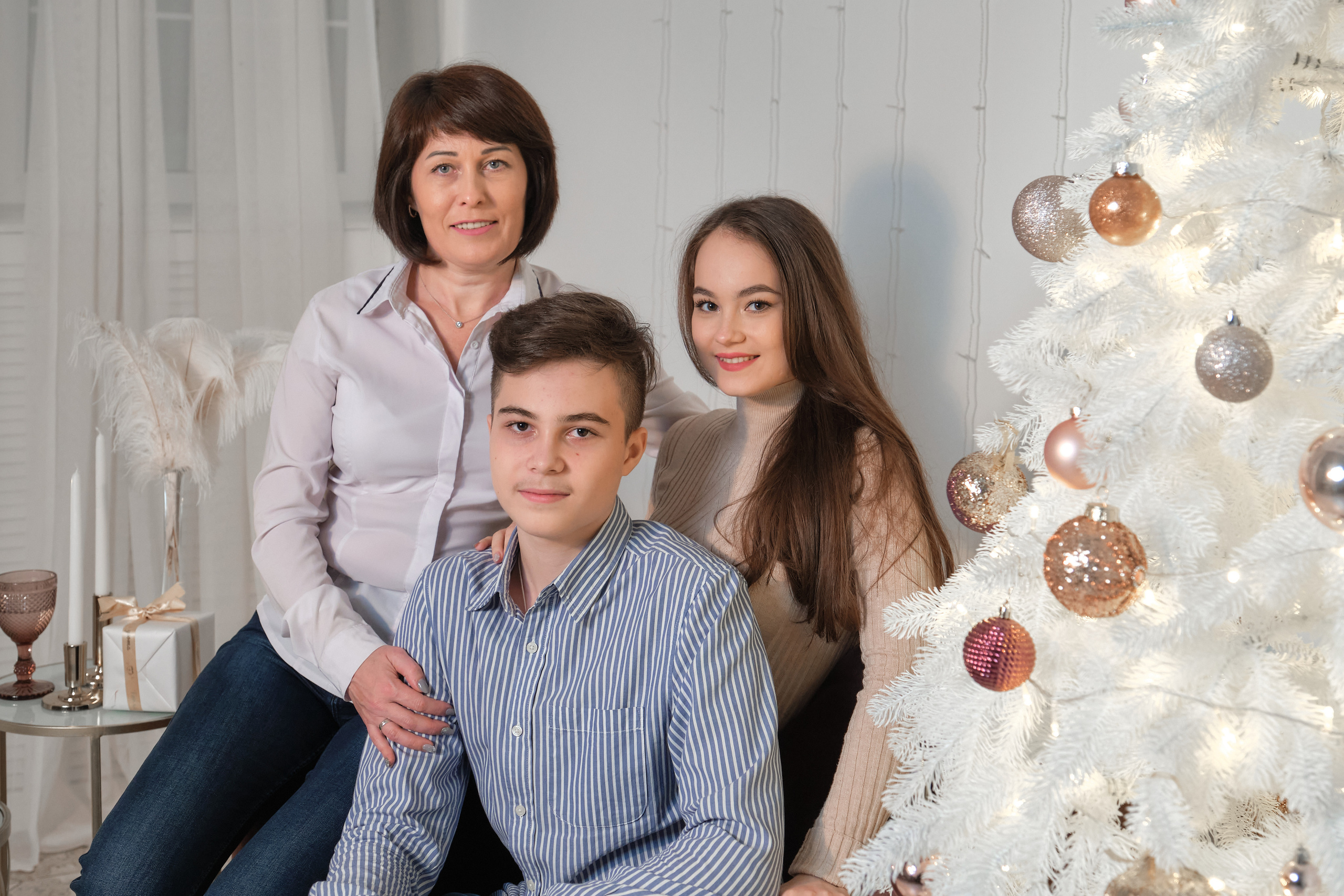 Новогодние фотосессии в студии