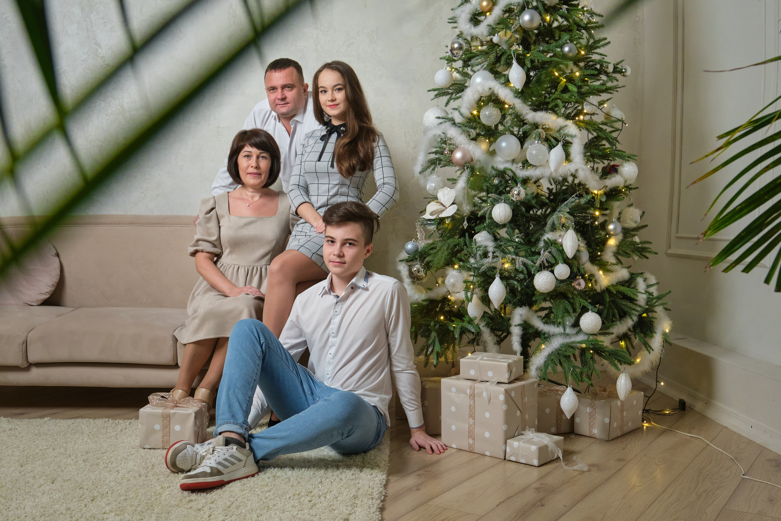 Новогодние фотосессии в студии