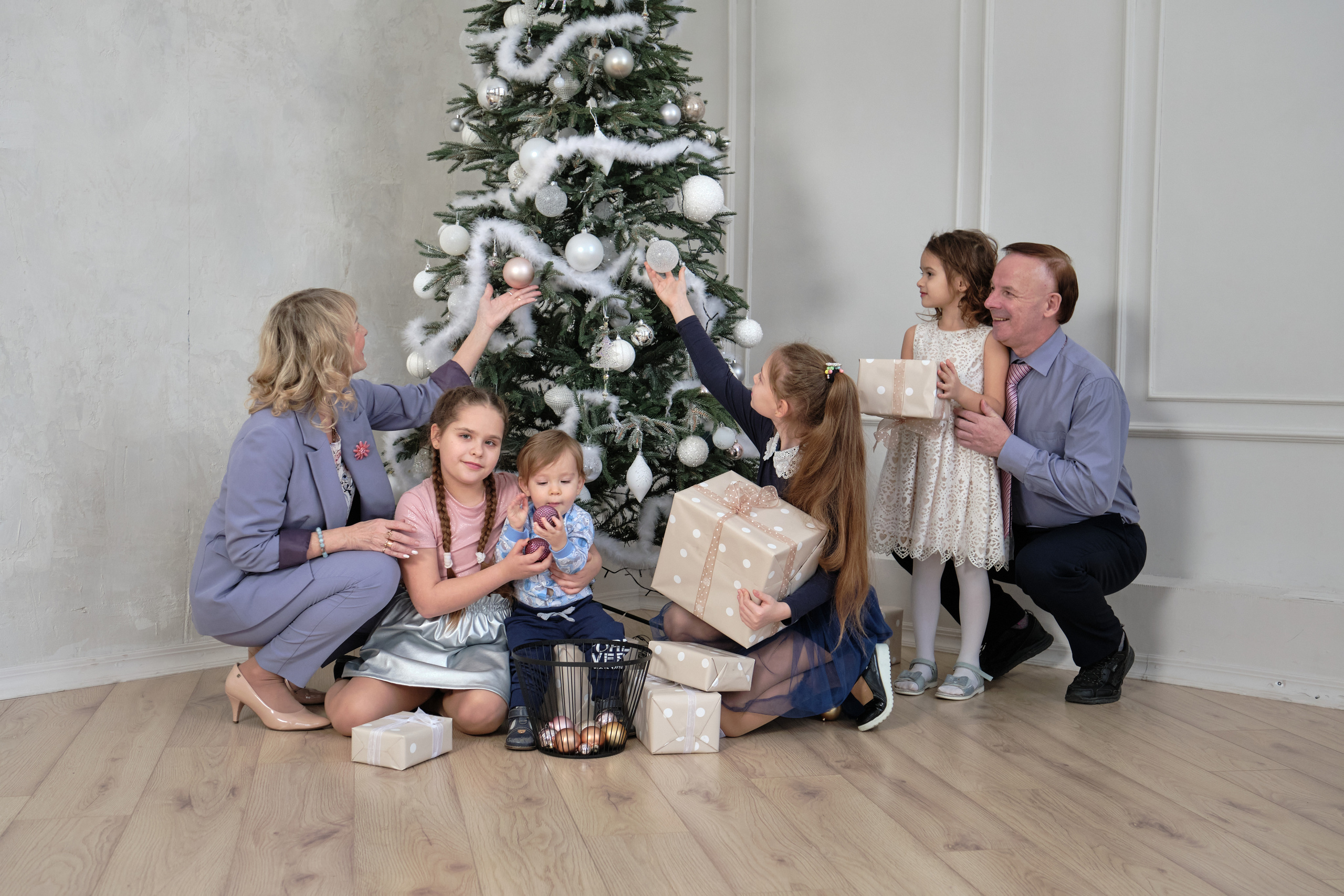 Новогодние фотосессии в студии