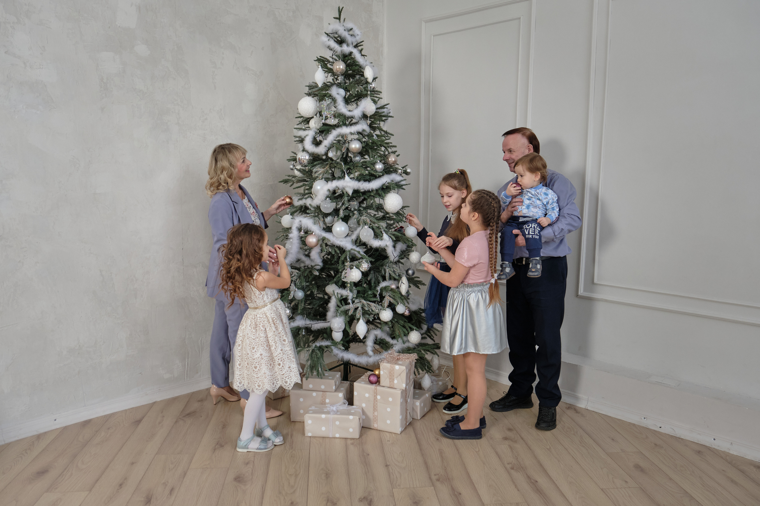 Новогодние фотосессии в студии