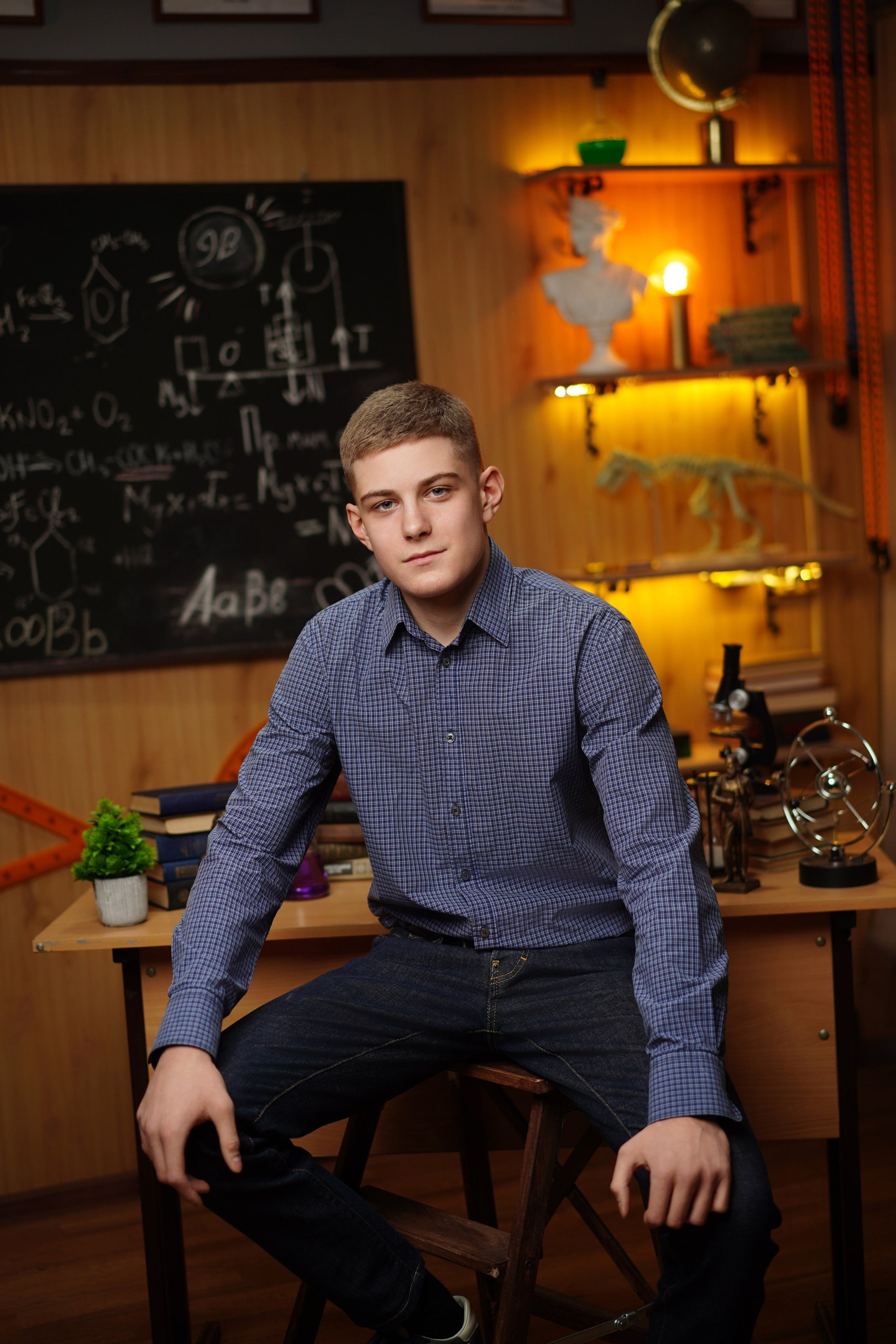 Стиль портрета в студии. GOTRA — выпускные альбомы в Тюмени