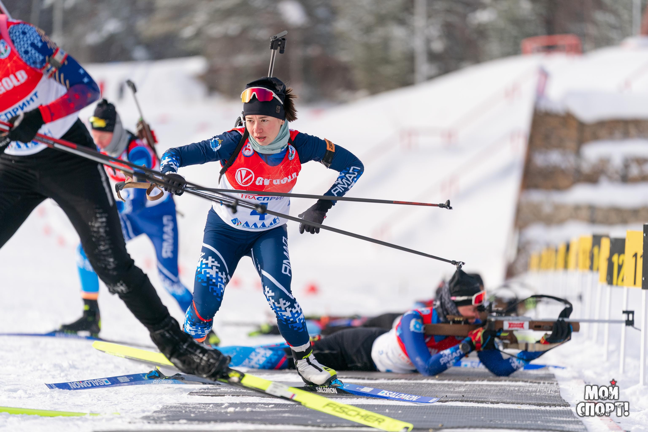 Ультра-спринт по биатлону 2025. Студия «Мой Спорт!» — все о спорте в Якутии