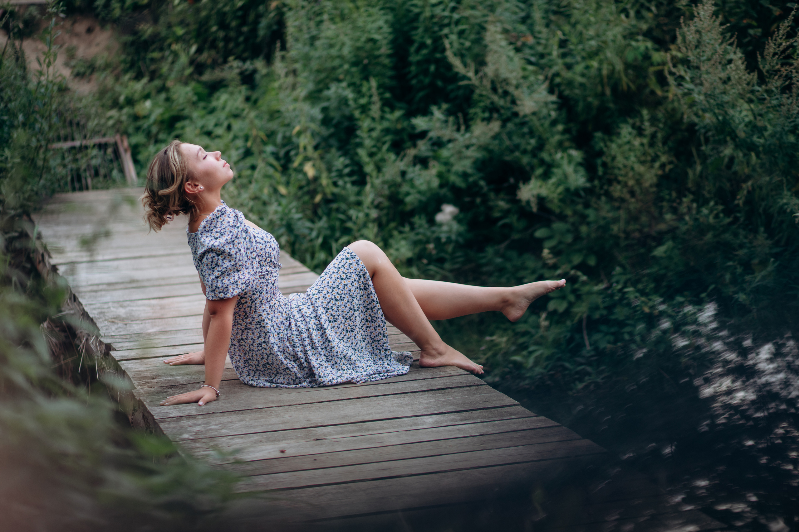 Фотосессия в поле. Фотограф и режиссер Московко Екатерина