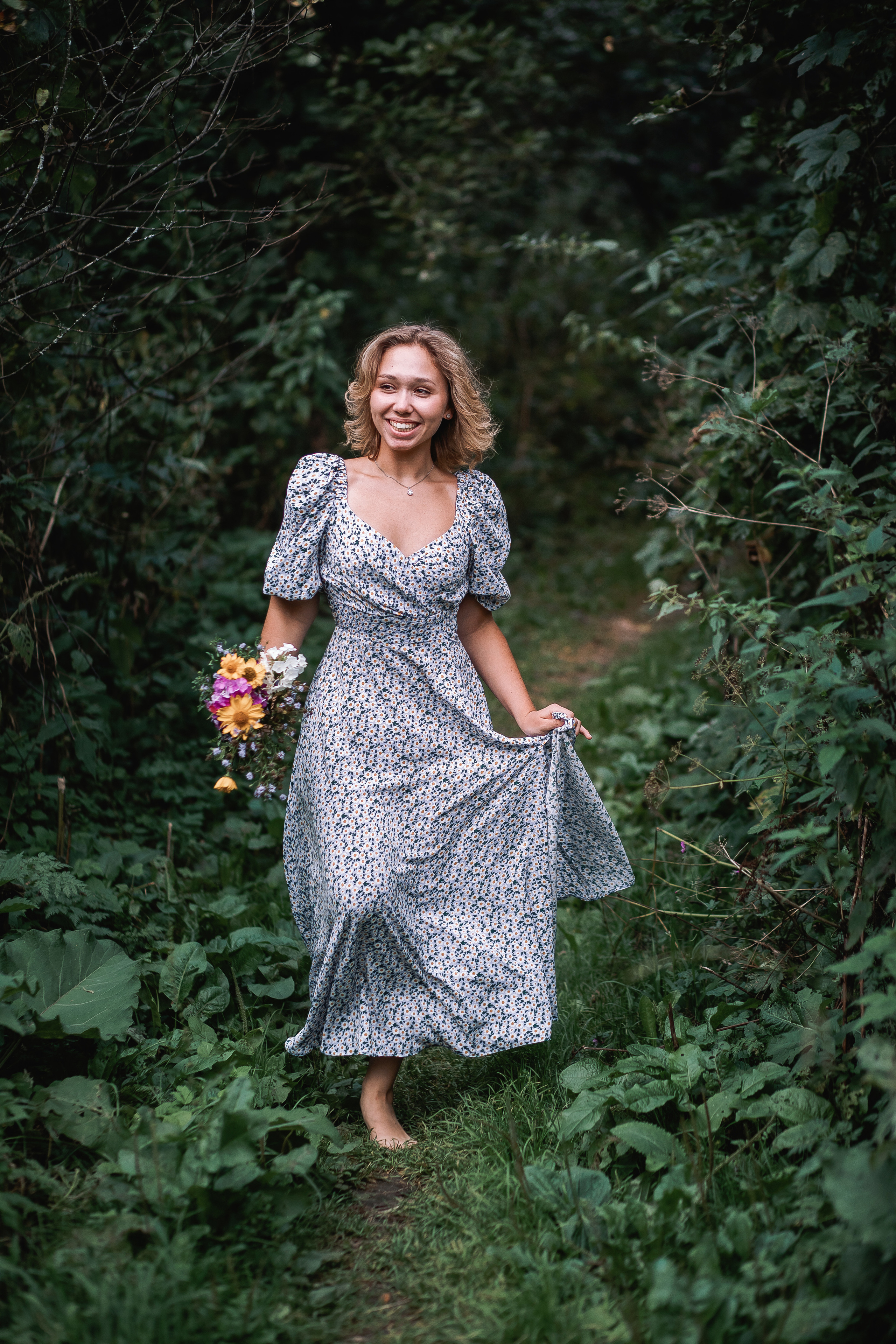 Фотосессия в поле. Фотограф и режиссер Московко Екатерина