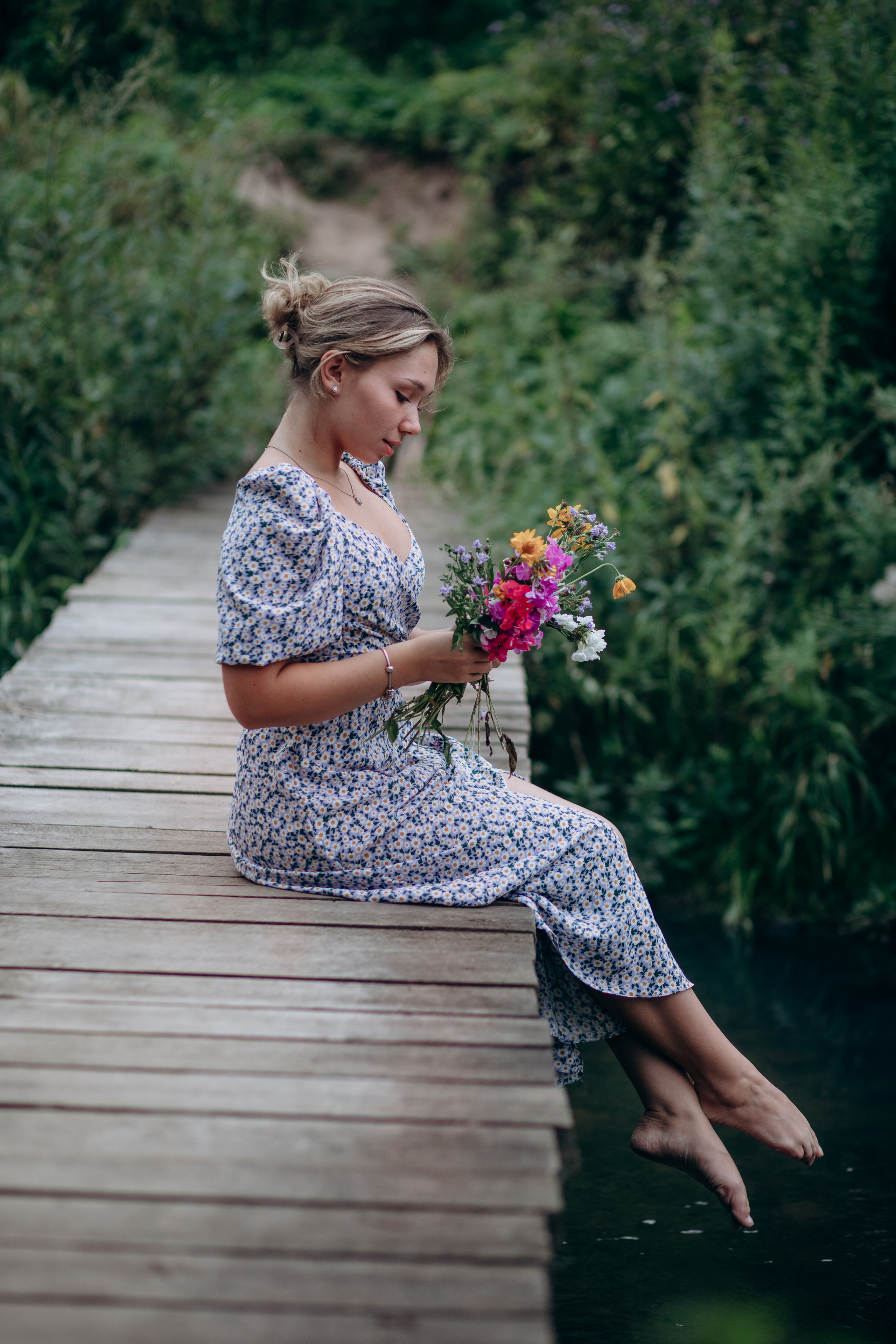 Фотосессия в поле. Фотограф и режиссер Московко Екатерина