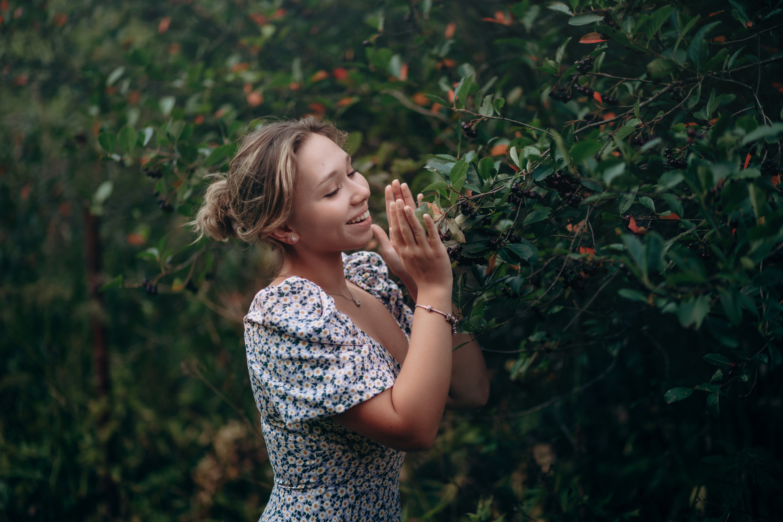 Фотосессия в поле. Фотограф и режиссер Московко Екатерина