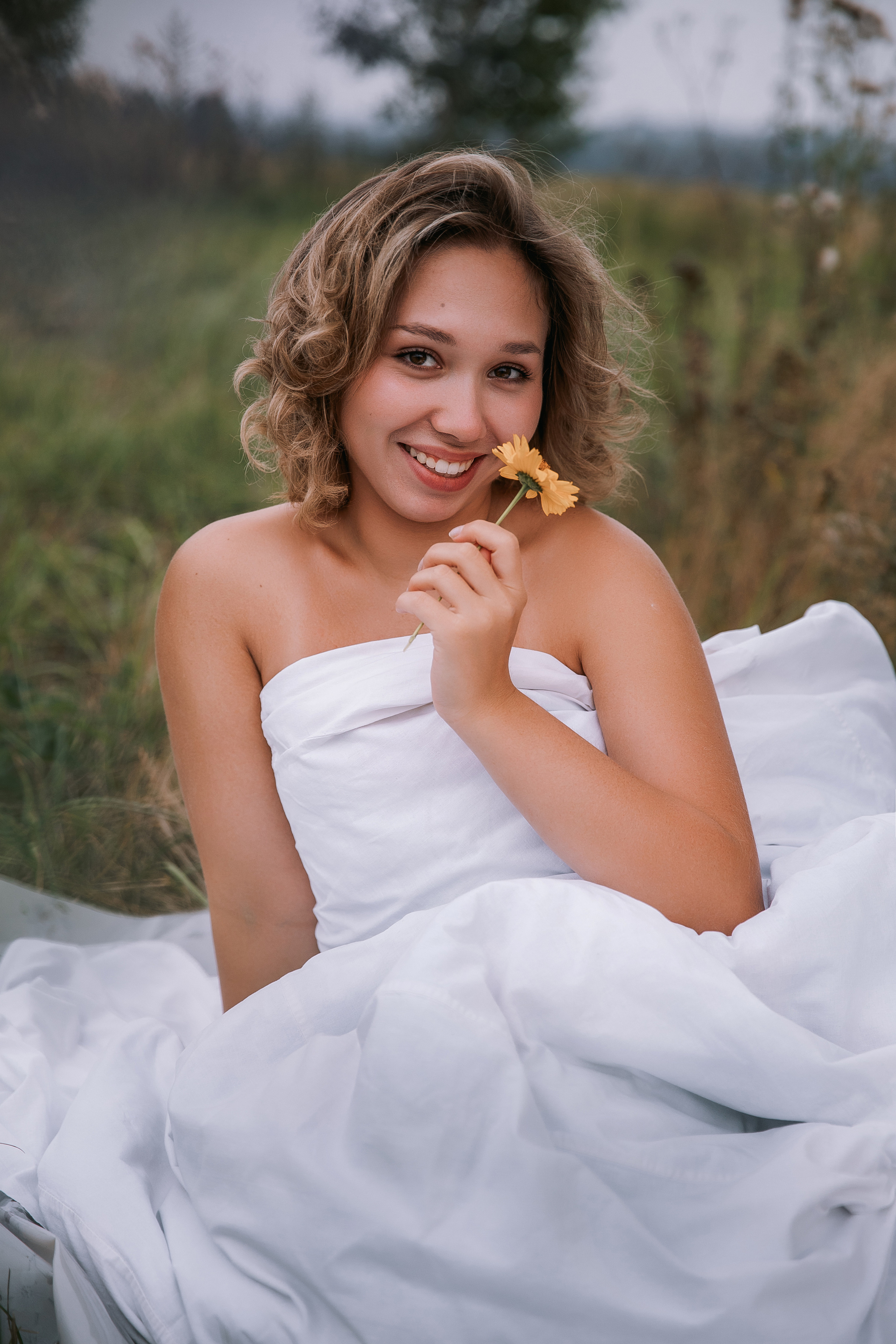 Фотосессия в поле. Фотограф и режиссер Московко Екатерина