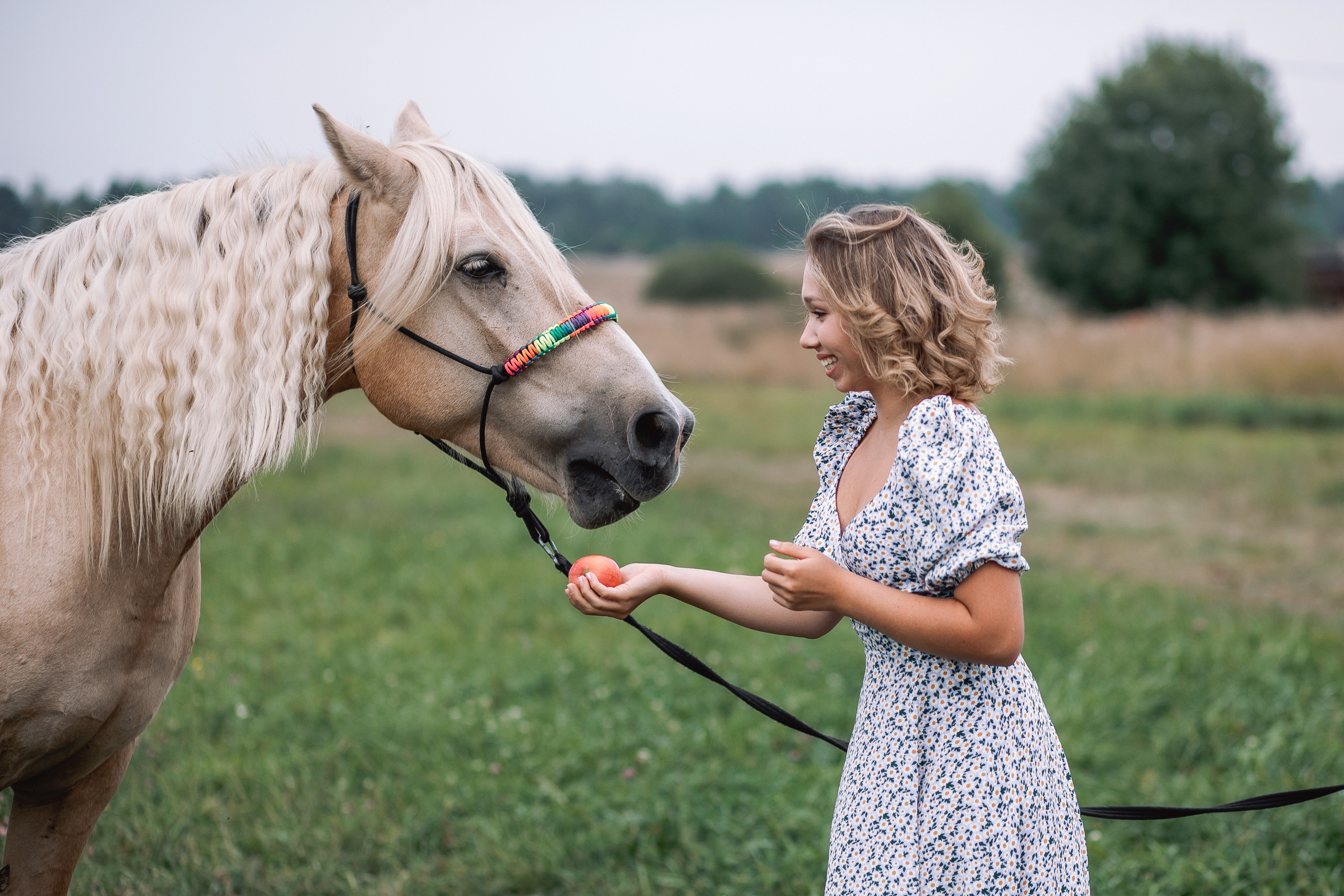 Фотосессия в поле. Фотограф и режиссер Московко Екатерина