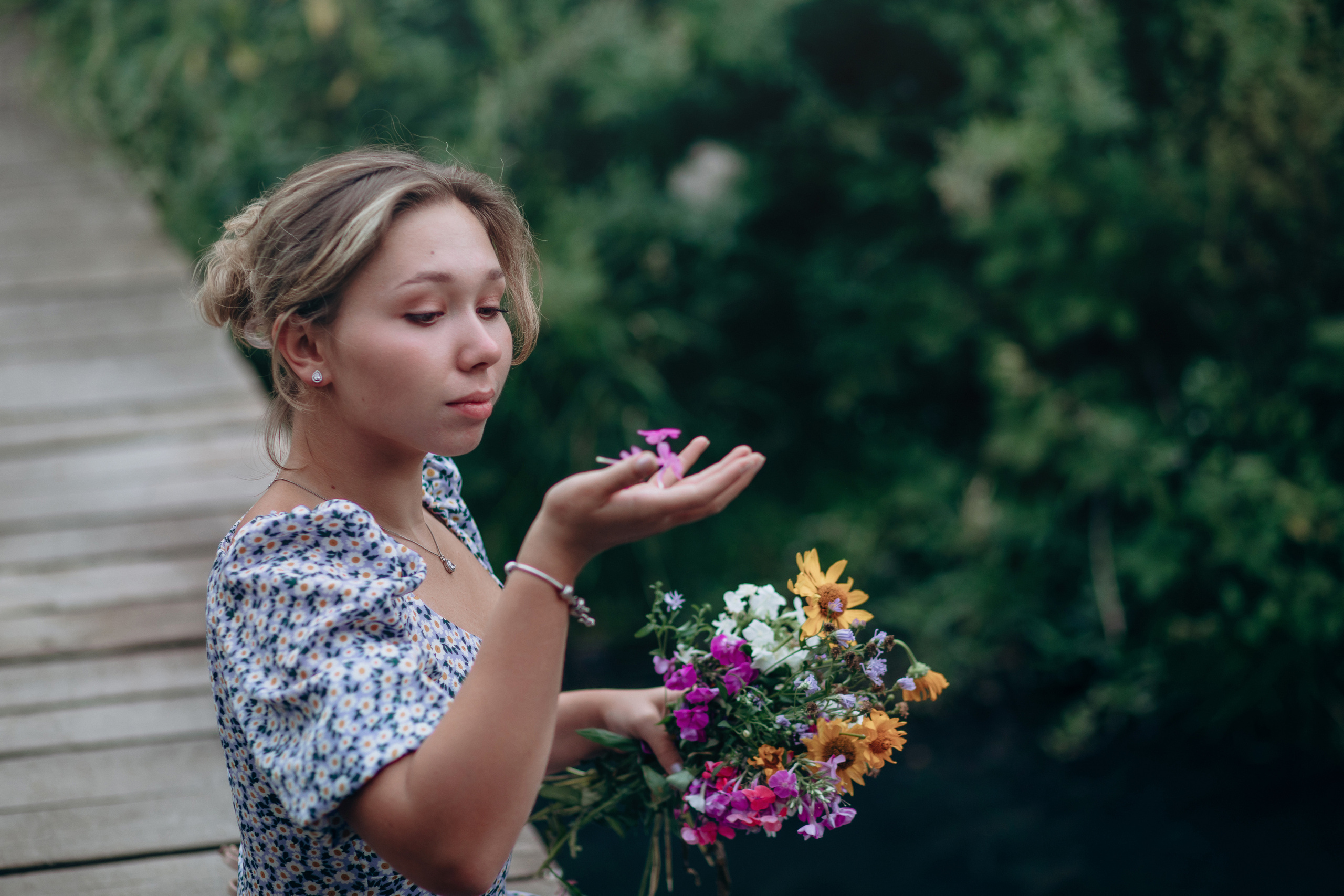 Фотосессия в поле. Фотограф и режиссер Московко Екатерина