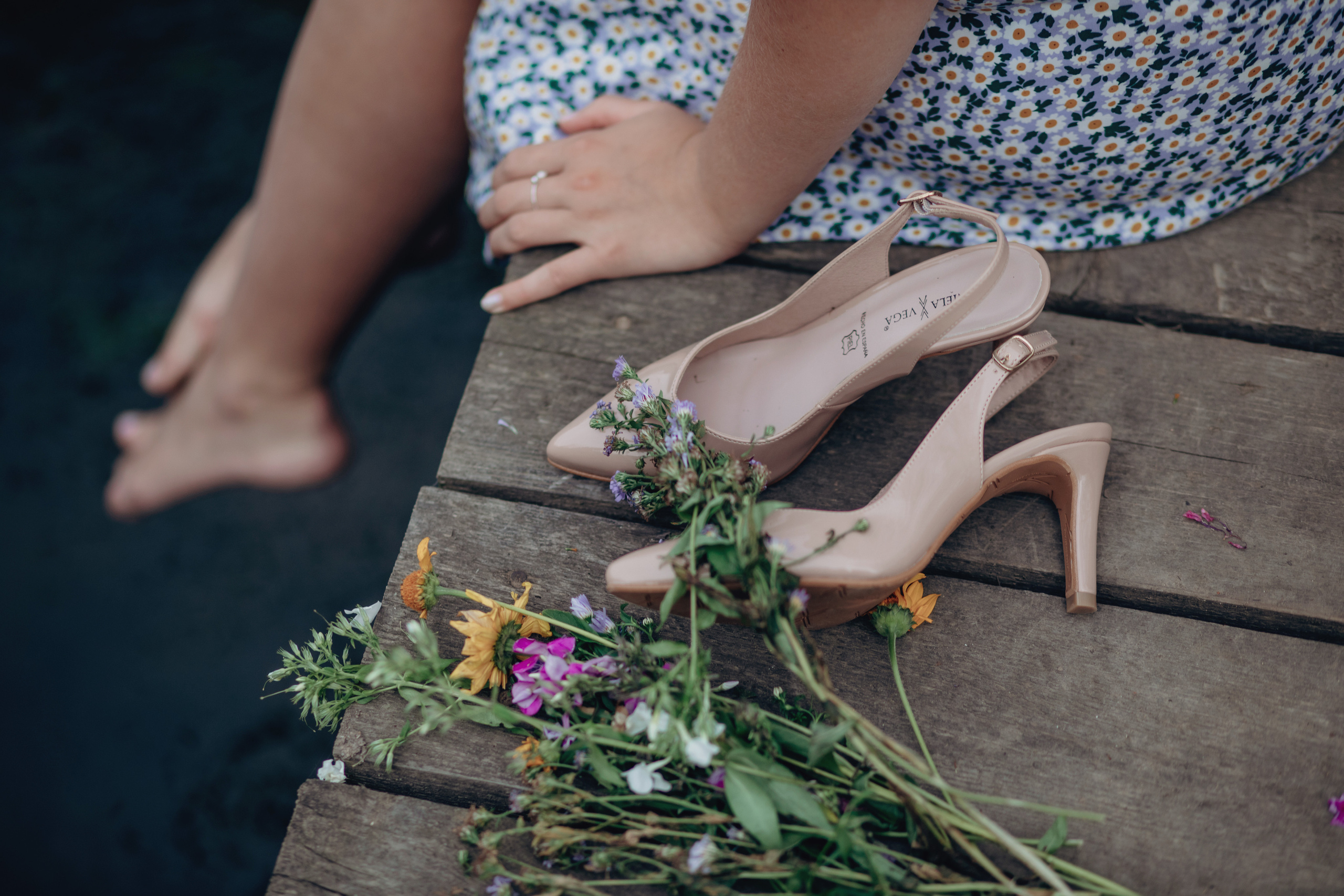 Фотосессия в поле. Фотограф и режиссер Московко Екатерина