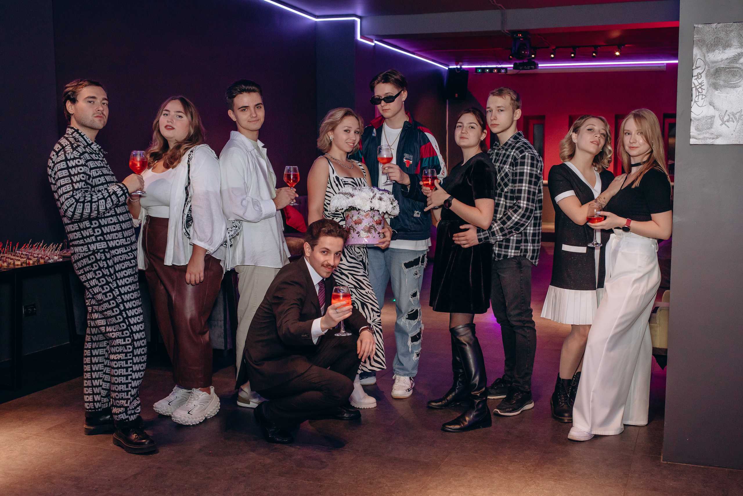 День рождения в темном лофте. Фотограф и режиссер Московко Екатерина