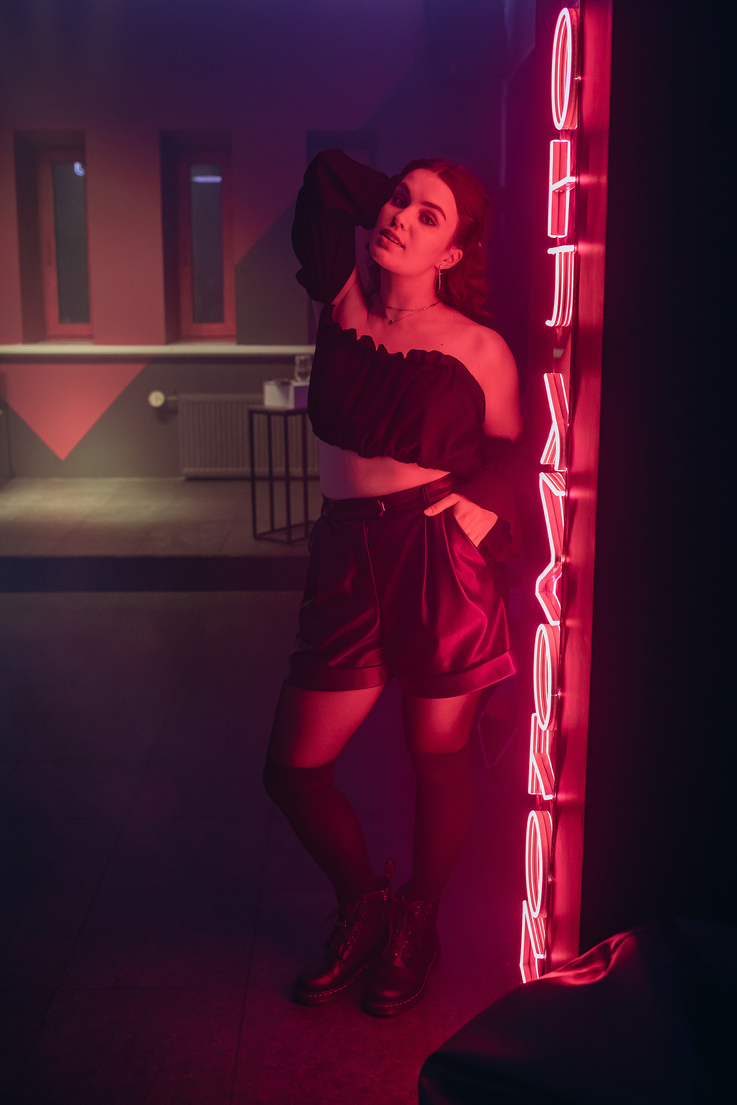 День рождения в темном лофте. Фотограф и режиссер Московко Екатерина