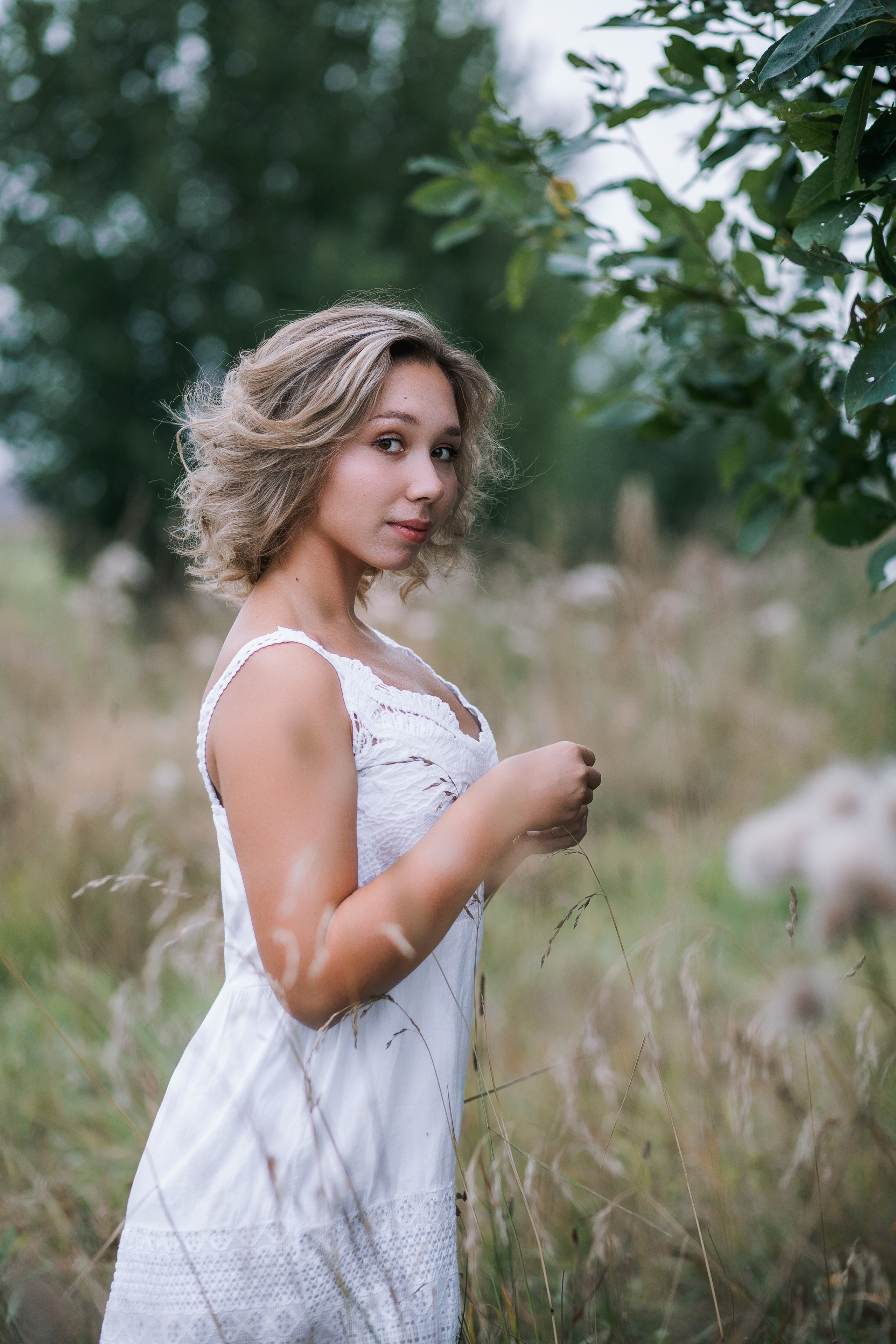 Фотосессия в поле. Фотограф и режиссер Московко Екатерина