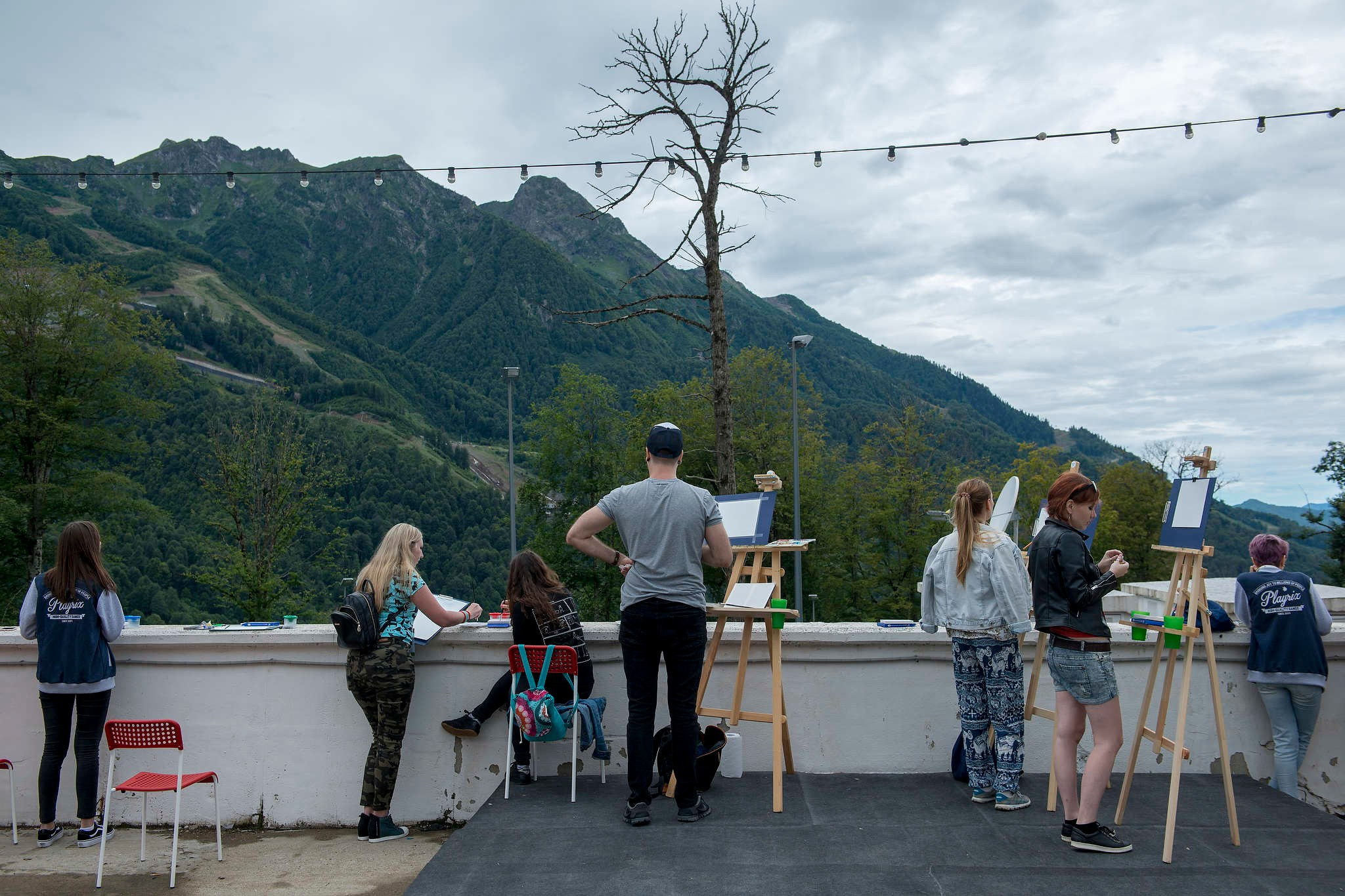 Встреча сотрудников и форум компании Playrix в Сочи, Роза Хутор. Крупнейшая компания в России и входит в 5  крупнейших разработчиков игр в мире. Съемка для Playrix 2018 году.